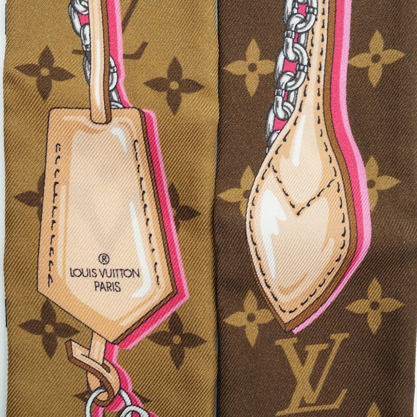 Monogram BB Bandeau Ultimate Silk Scarf