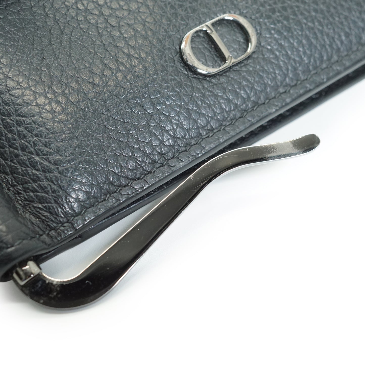 Dior Homme Bifold Card Holder Money Clip Wallet