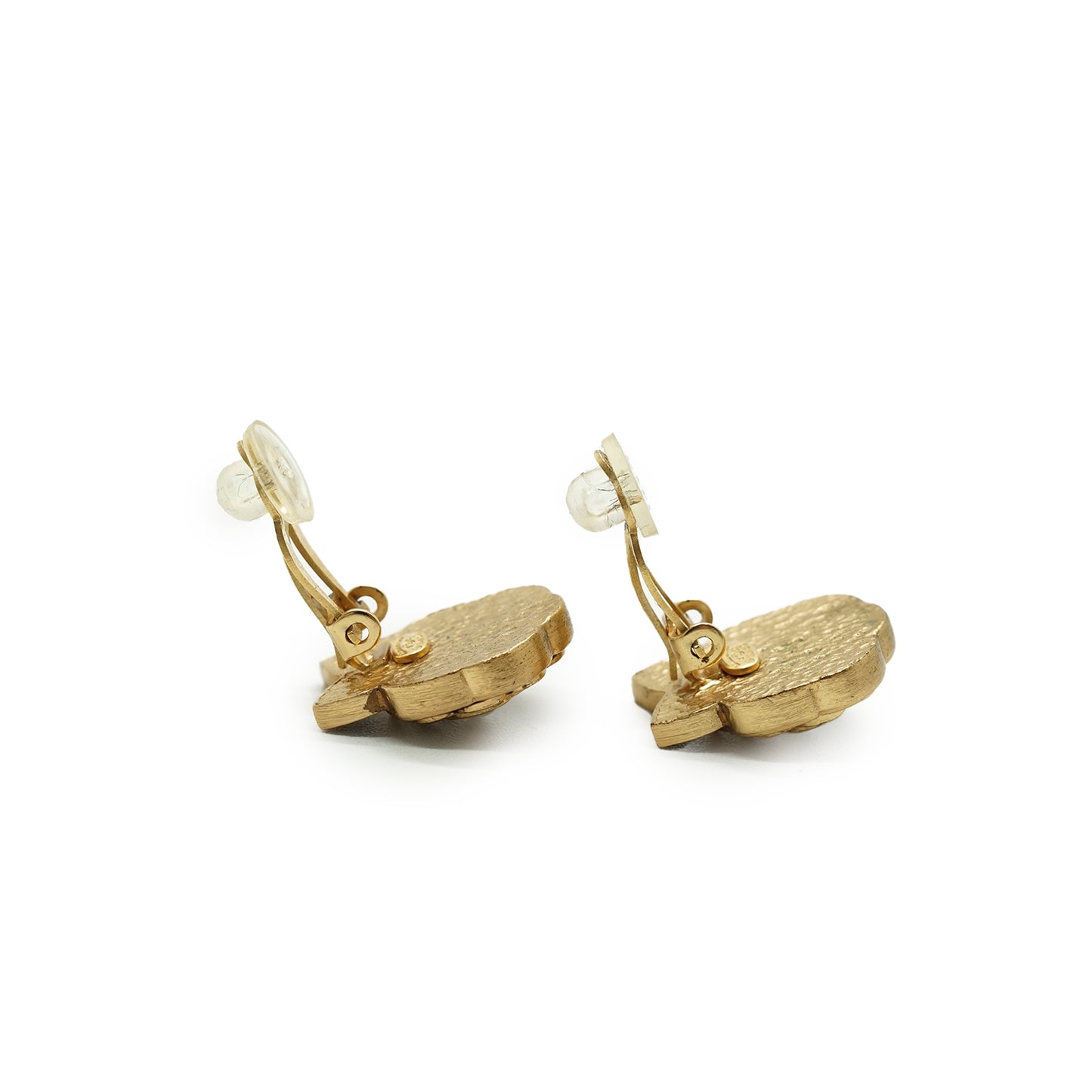 CC Camellia Clip-on Earrings