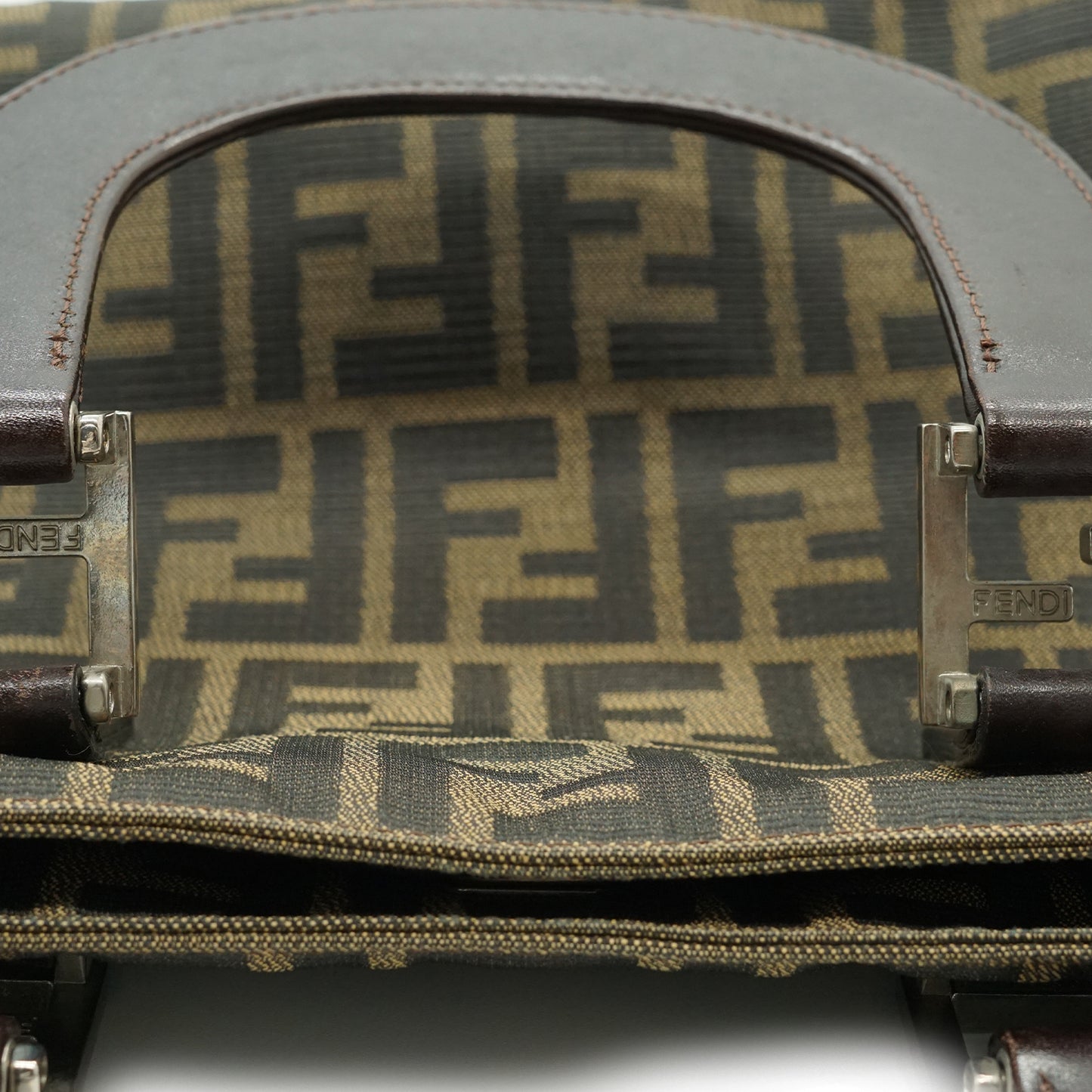 Zucca Nylon Top Handle Tote