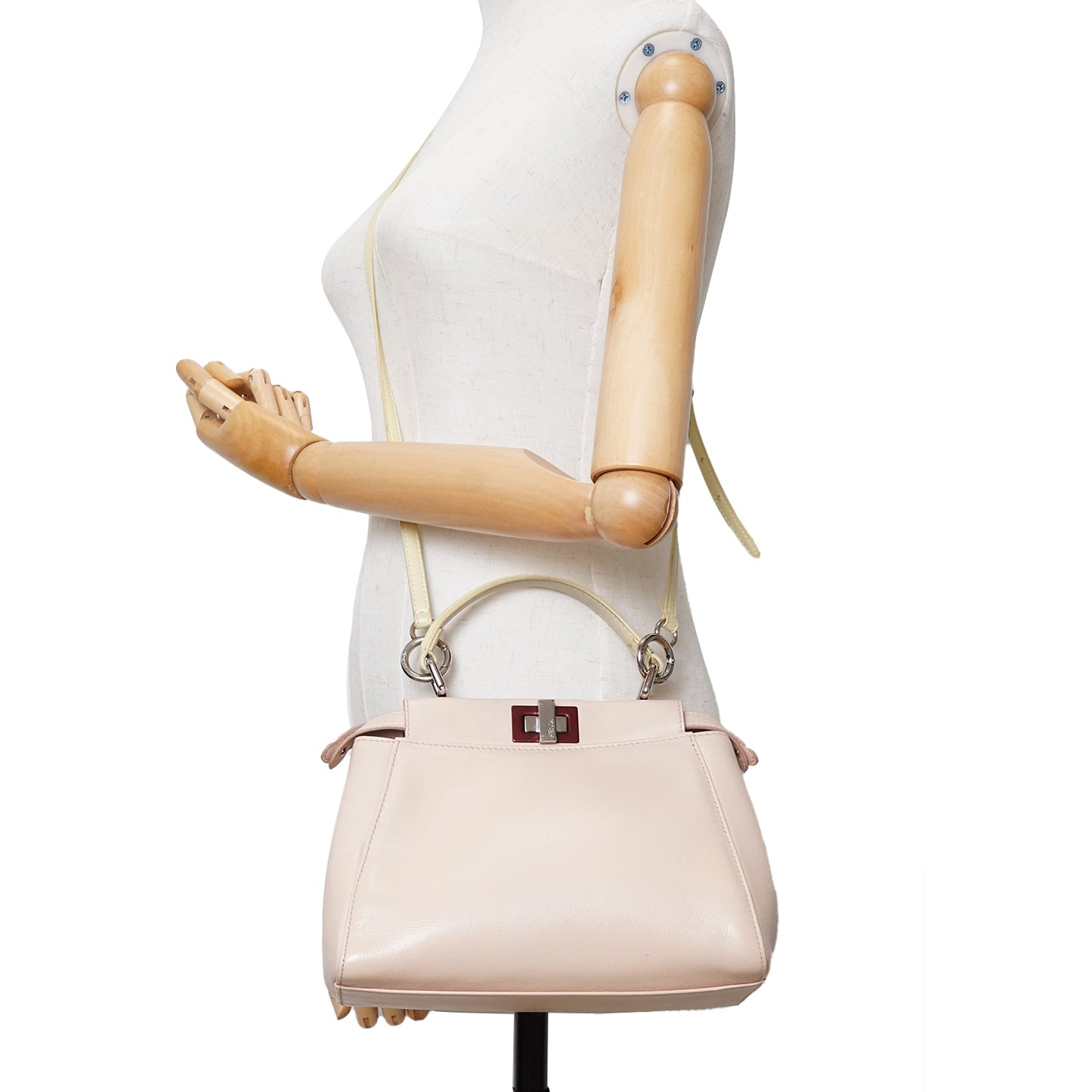 Peekaboo Mini Nappa Colorblock Plaster Banana