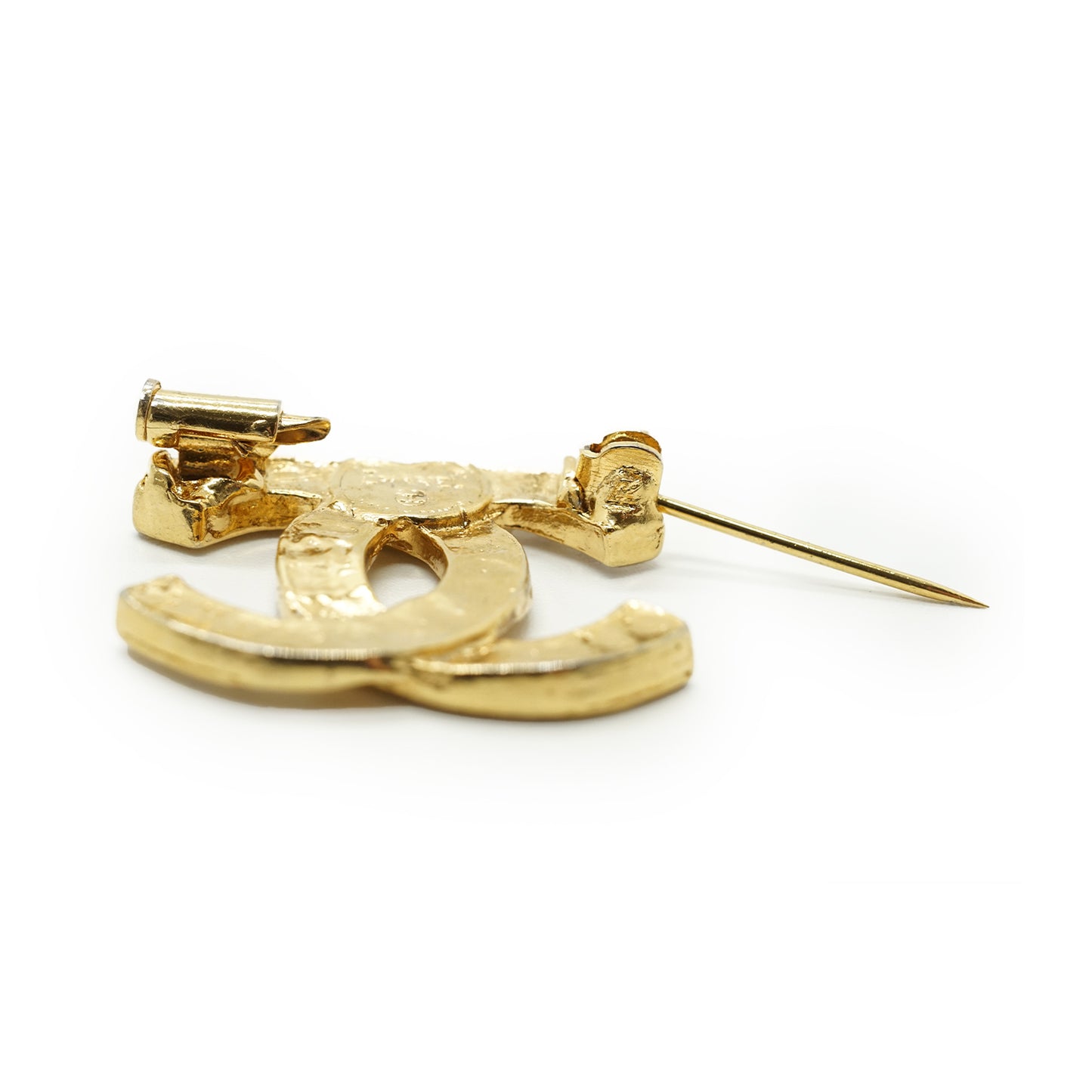 CC Rhinestone Brooch