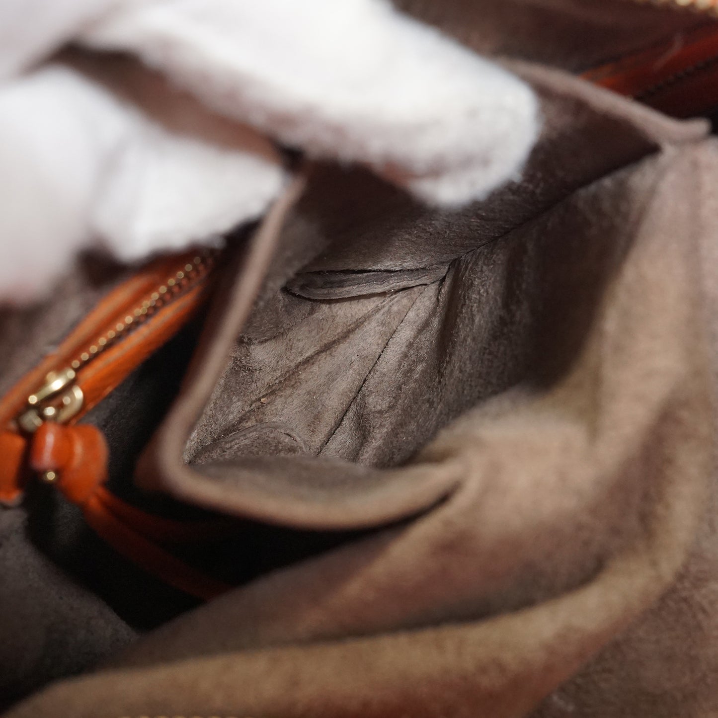 Intrecciato Woven Nappa Campana Large Hobo Bag