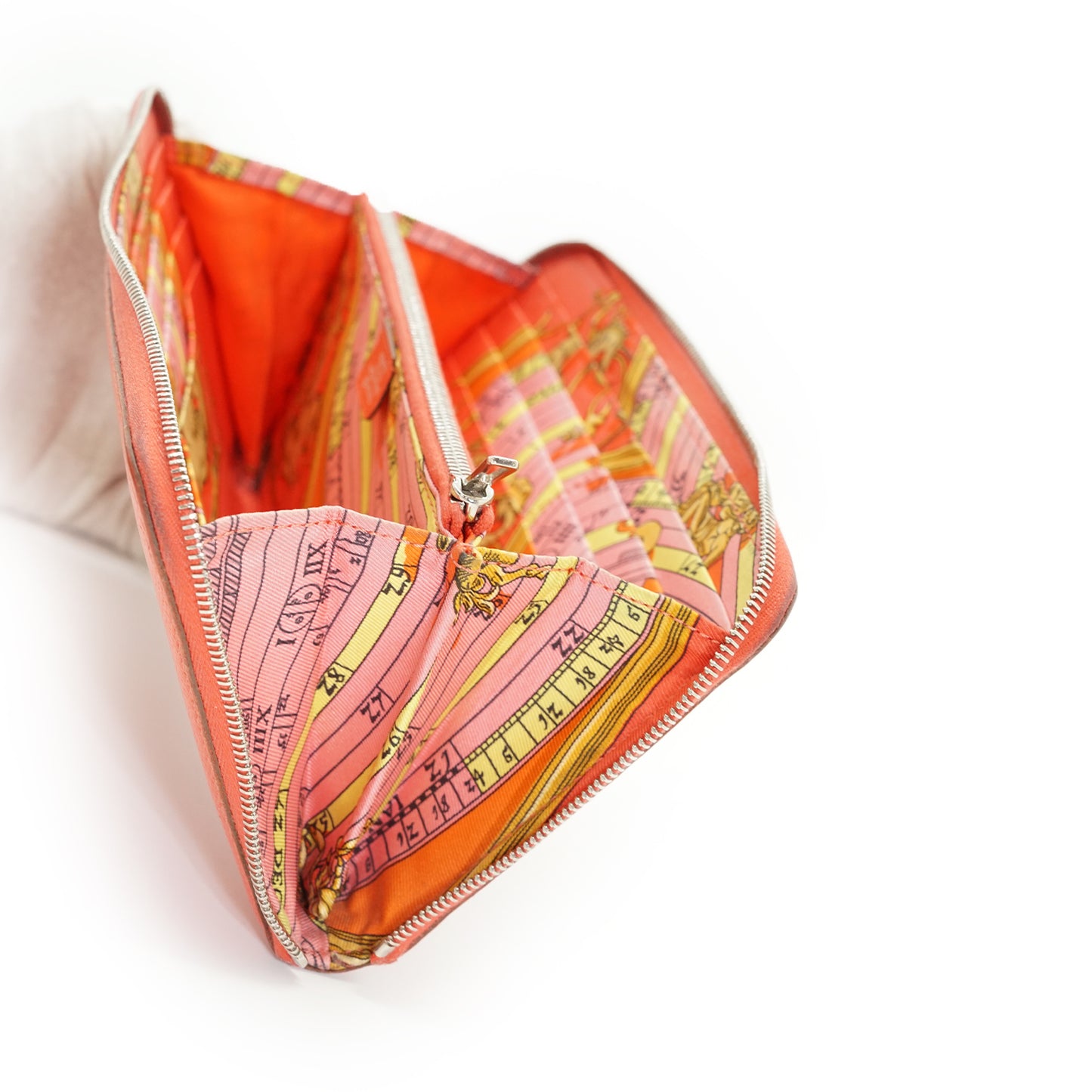 Epsom Rose Jaipur Palladium Astrologie Nouvelle Azap Silk-in Long Wallet