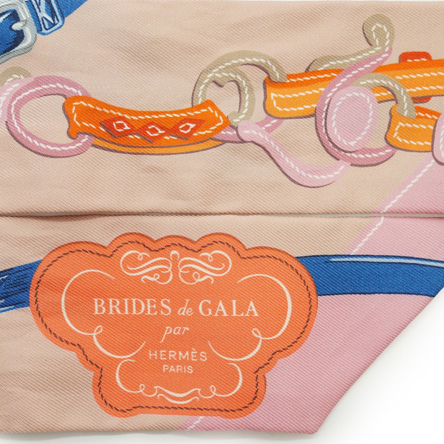 Brides de Gala Appliqué Piqué Silk Twilly 86