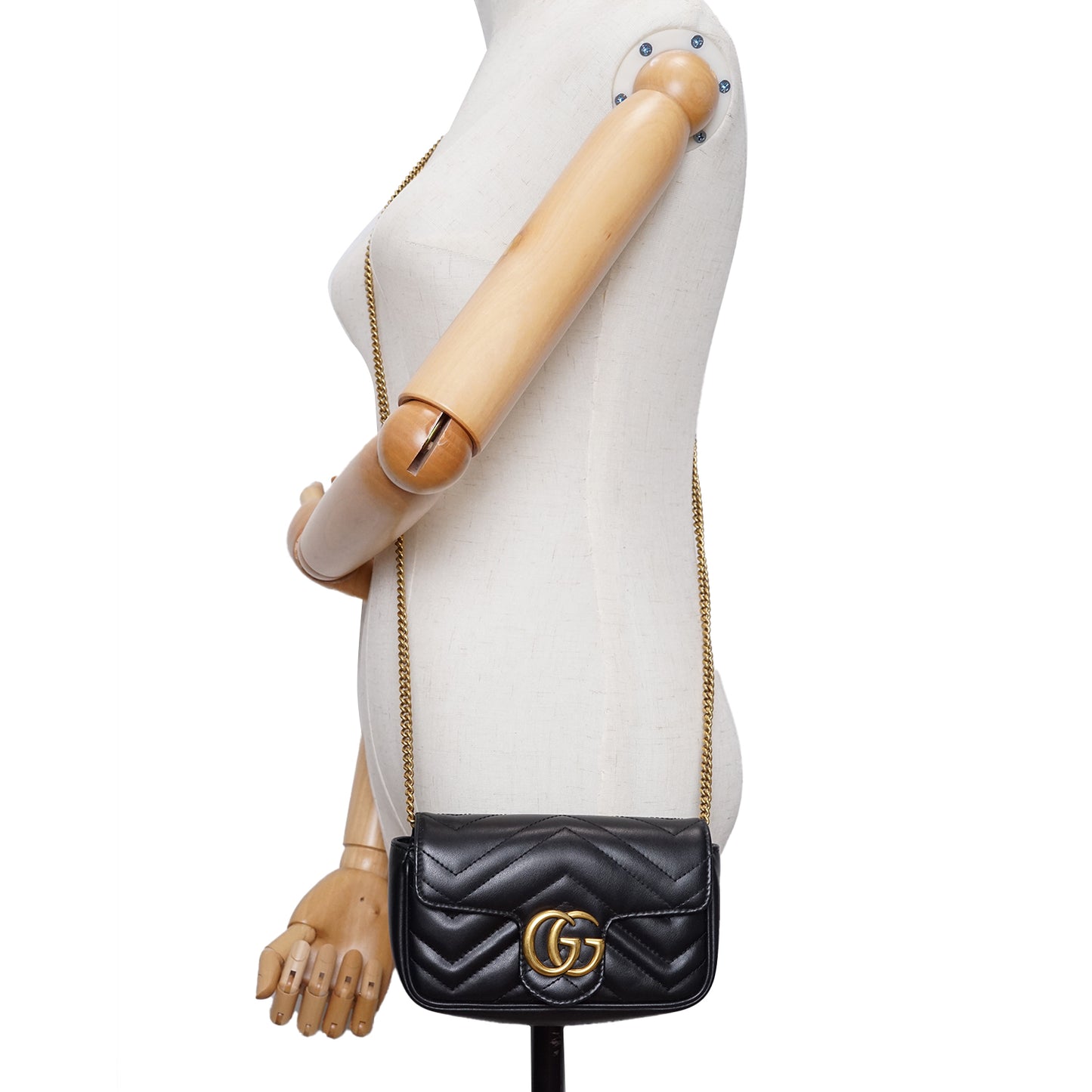 GG Marmont Super Mini Chain Crossbody Bag