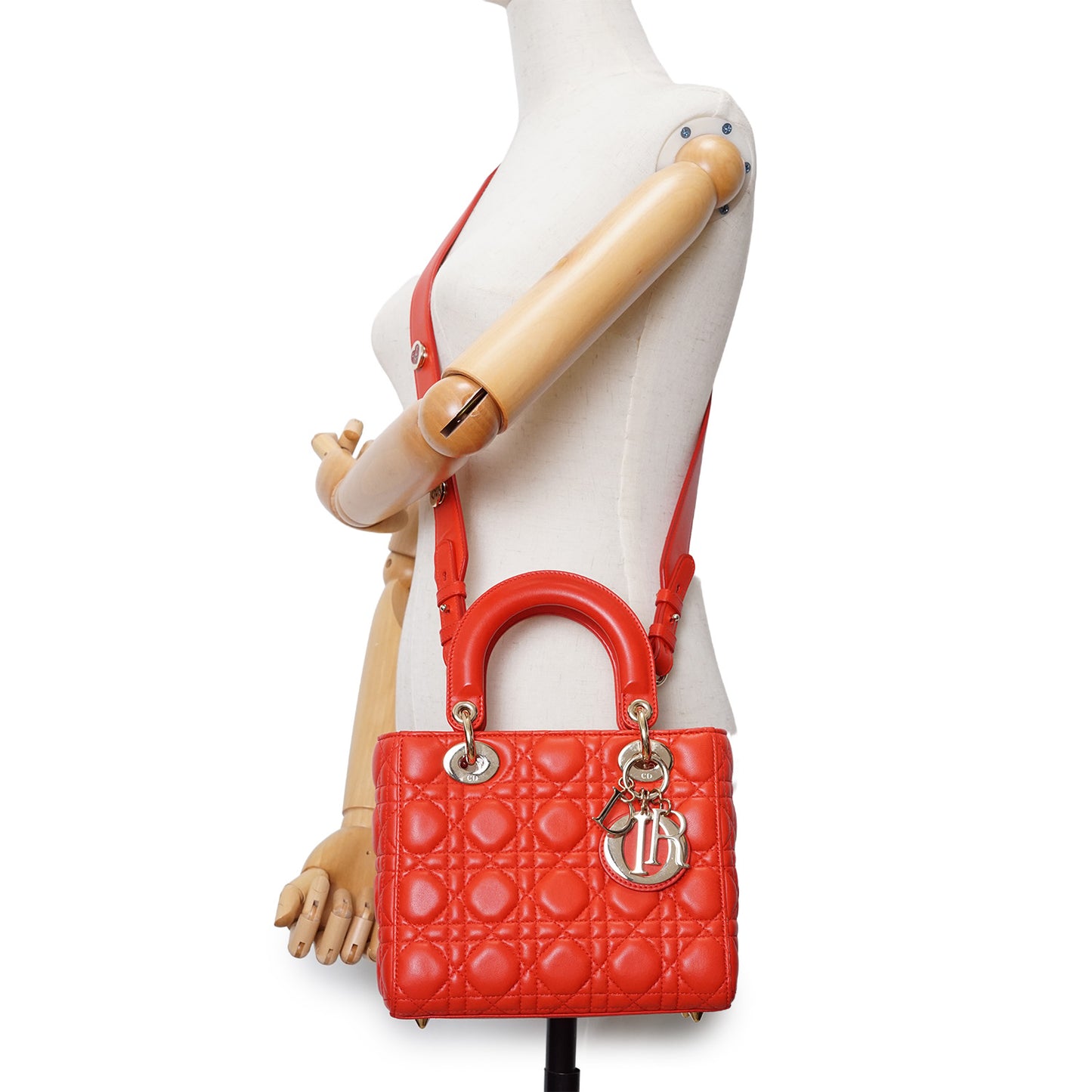 Lady Dior My ABCDior Cannage Lambskin Small