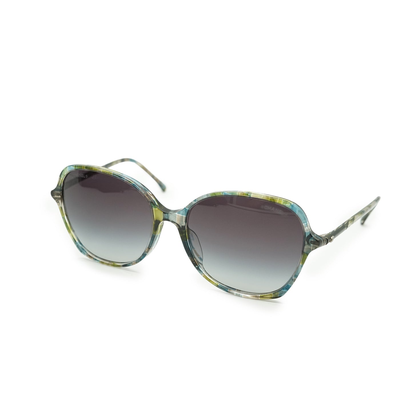CC Tortoiseshell Frame Sunglasses