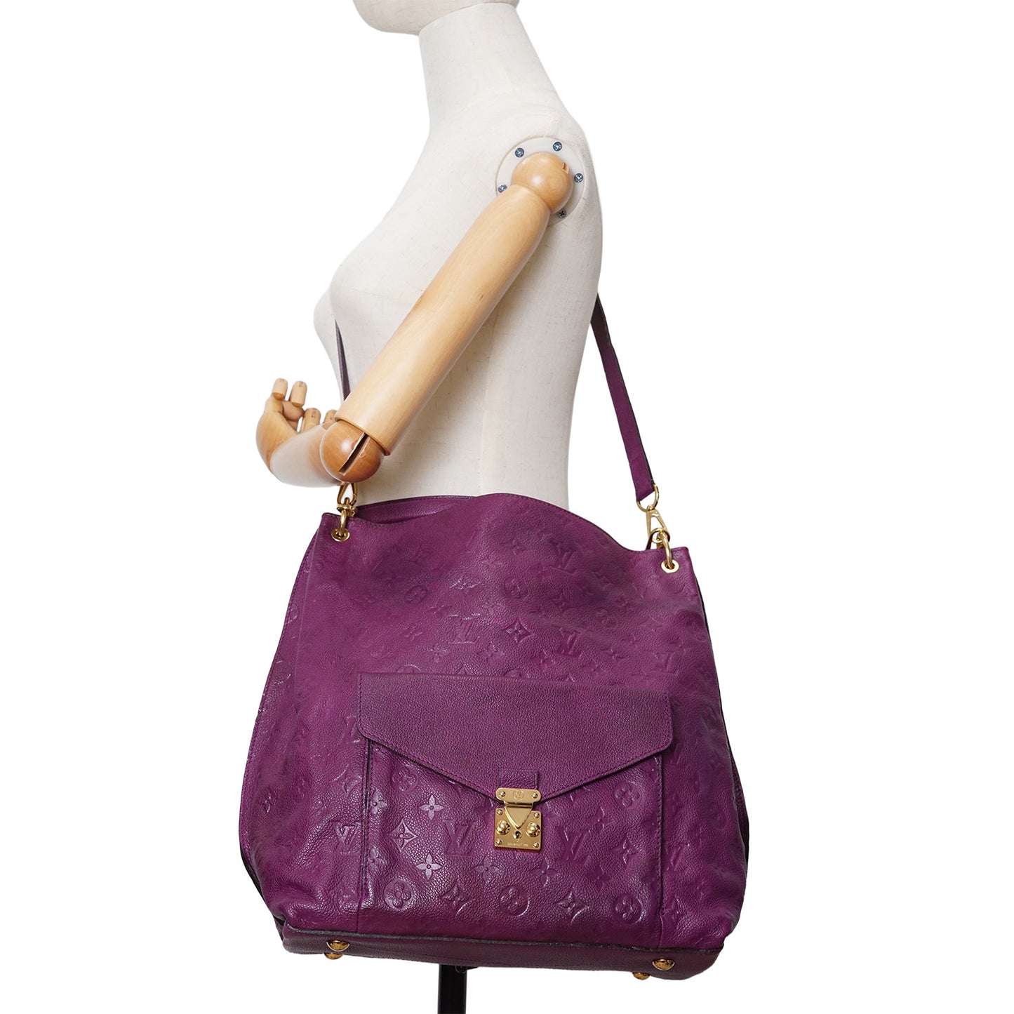 Monogram Empreinte Metis Amethyste Hobo Bag