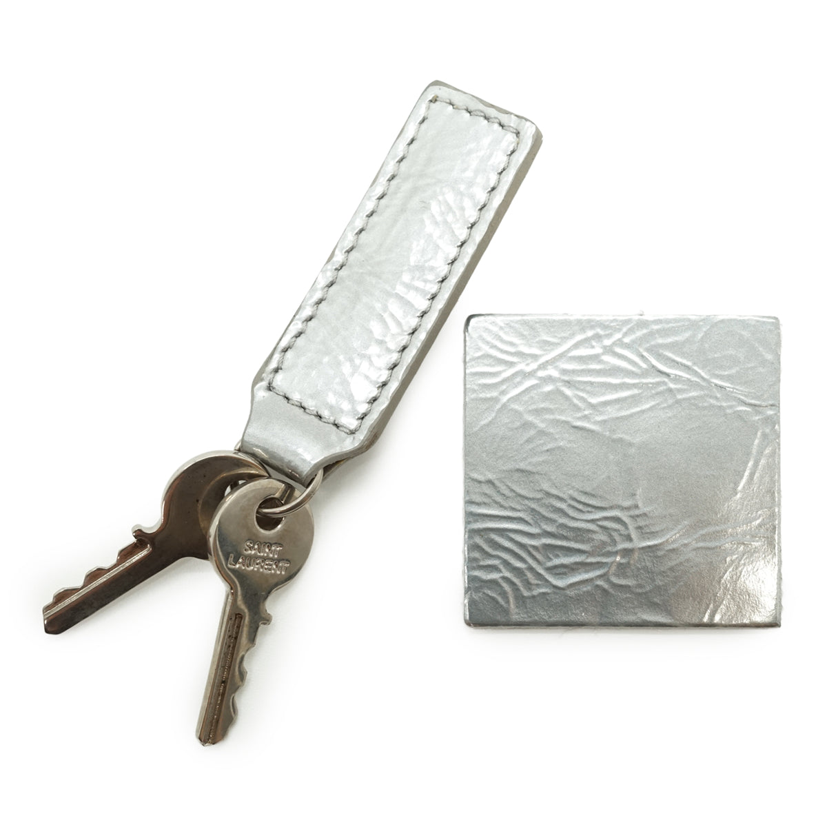 Nano Metallic Crinkled Calfskin Supple Sac de Jour
