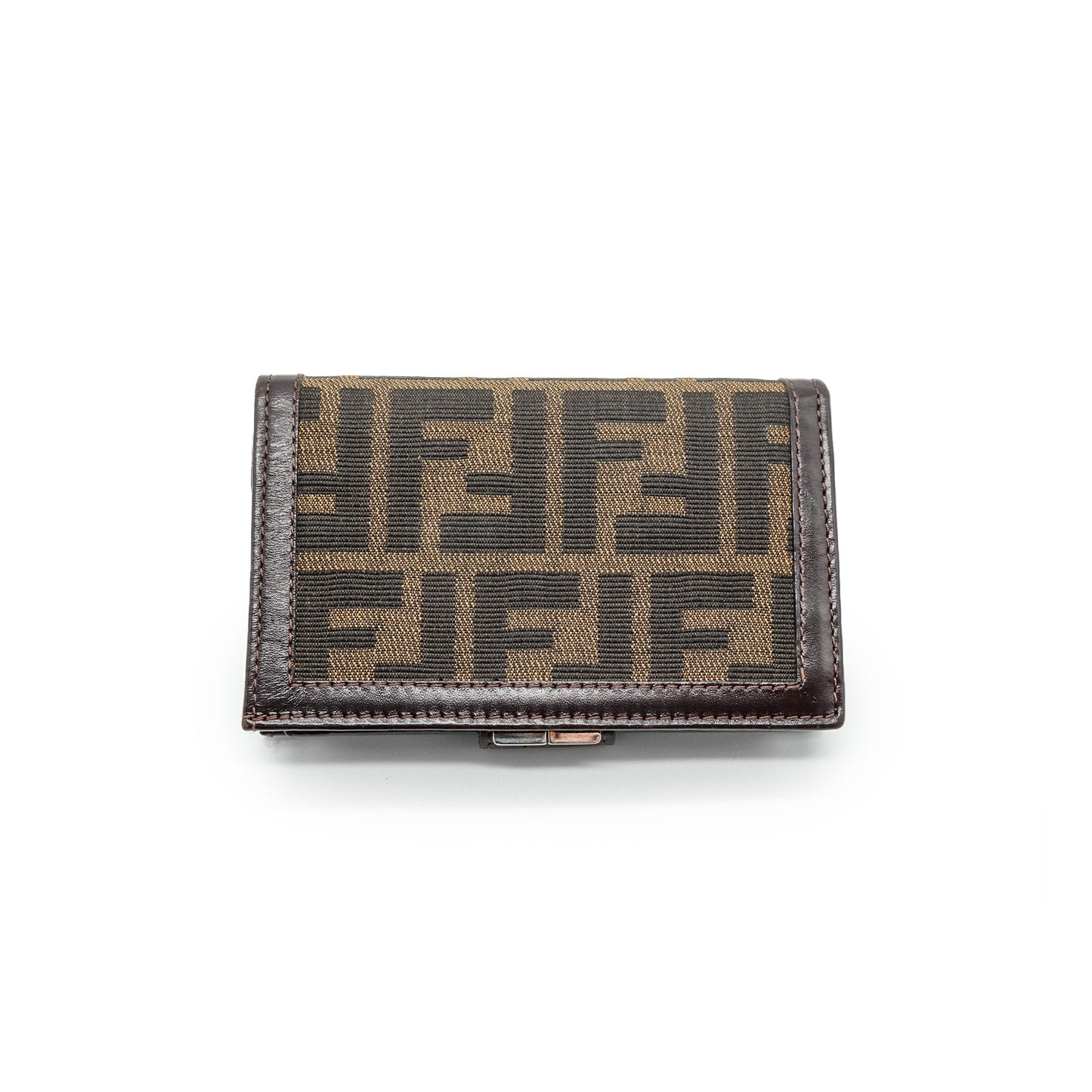 Fendi Zucca Compact Wallet