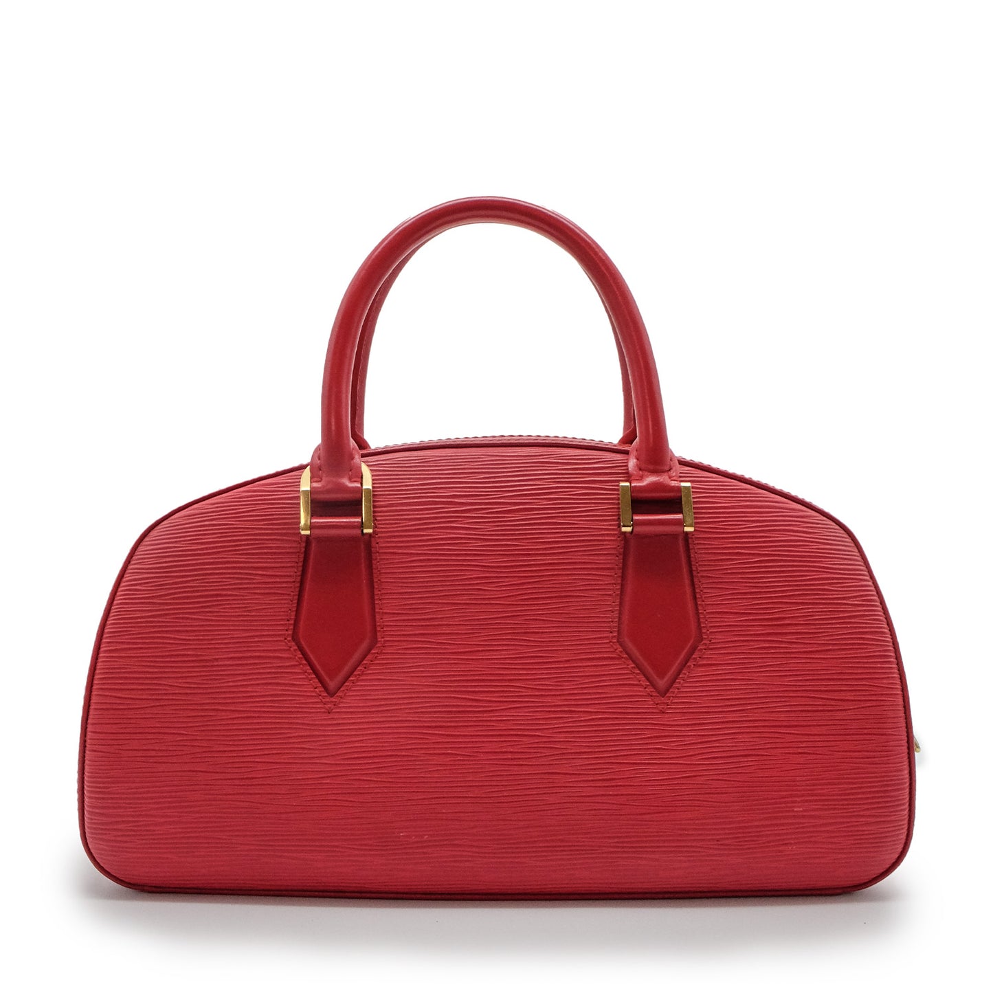 Jasmin Red Epi Top-Handle Bag