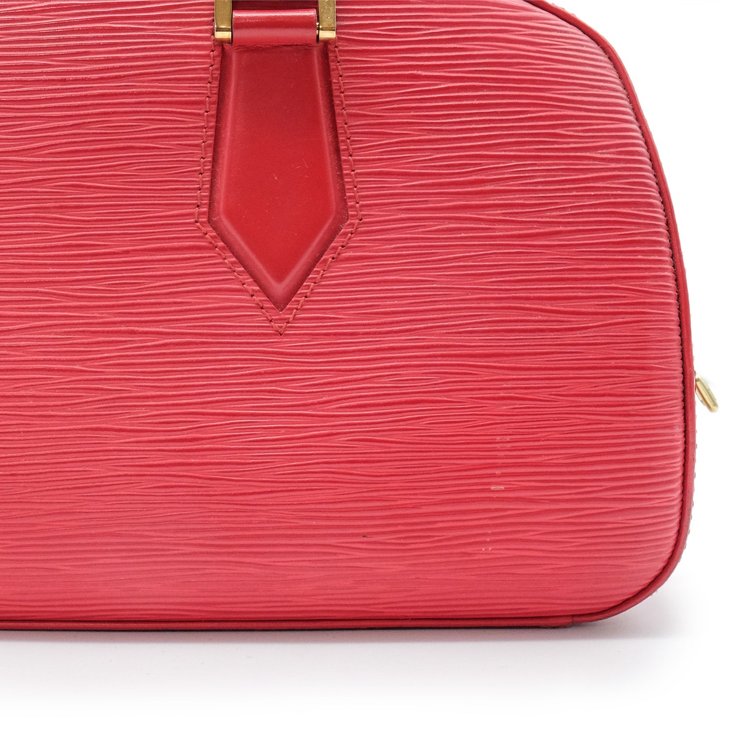 Jasmin Red Epi Top-Handle Bag