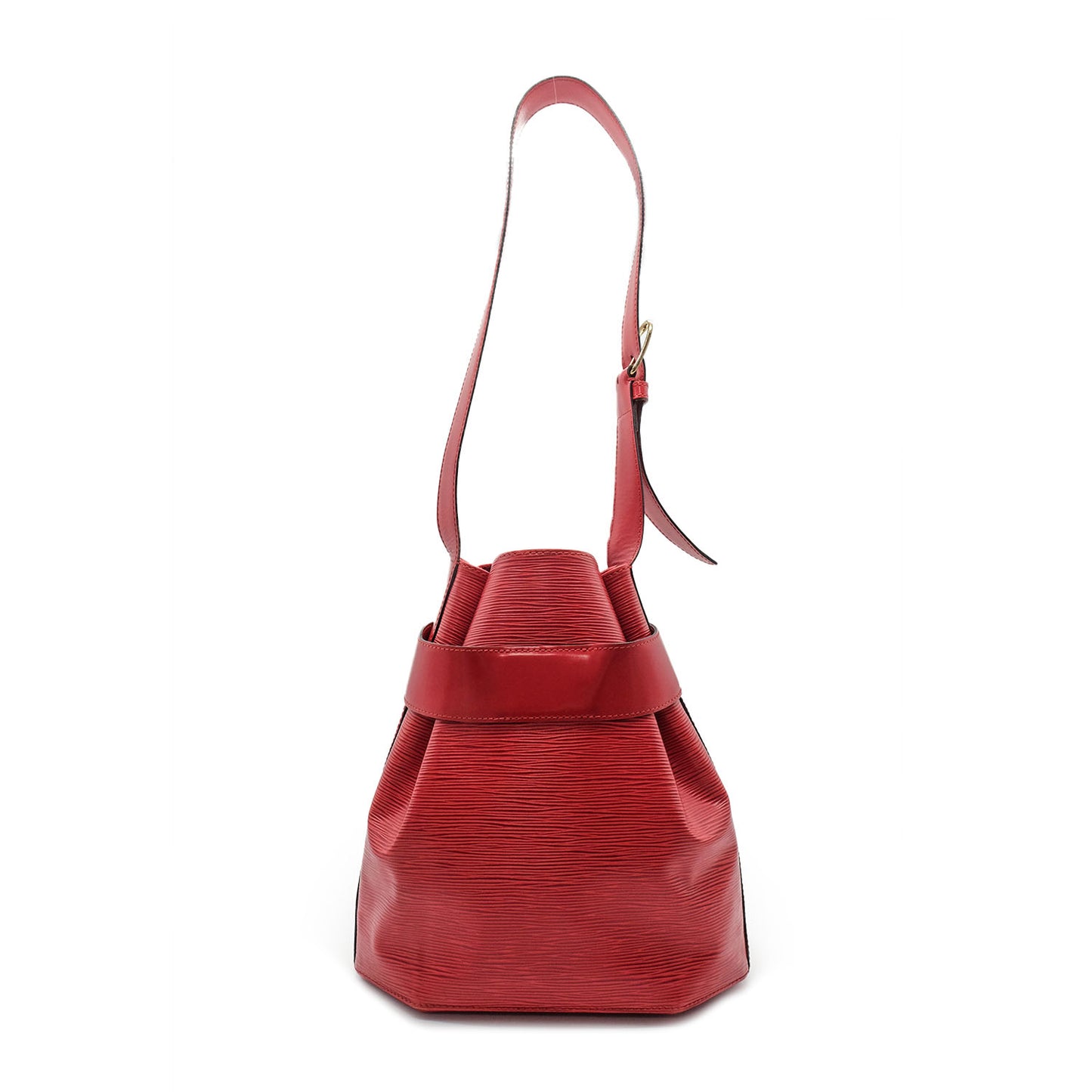 Petit Sac D'epaule Red Epi