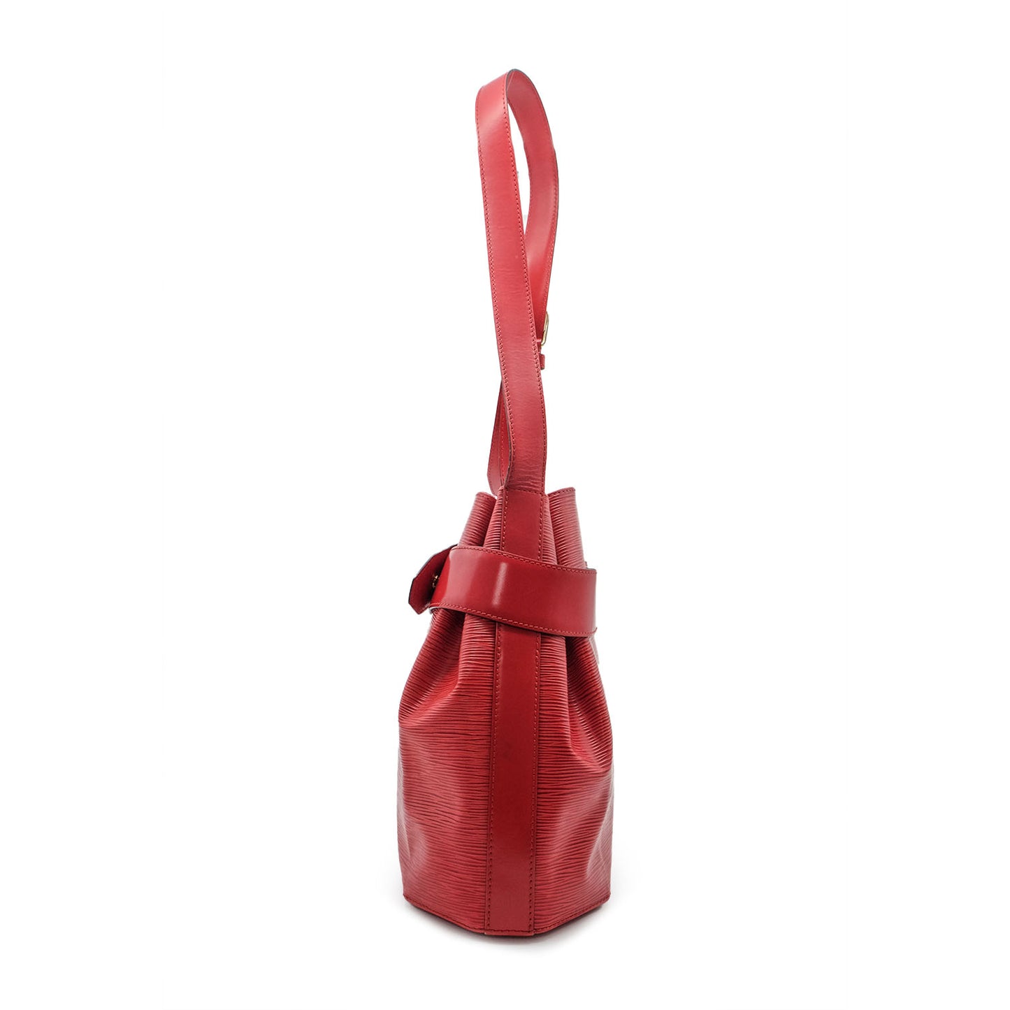 Petit Sac D'epaule Red Epi