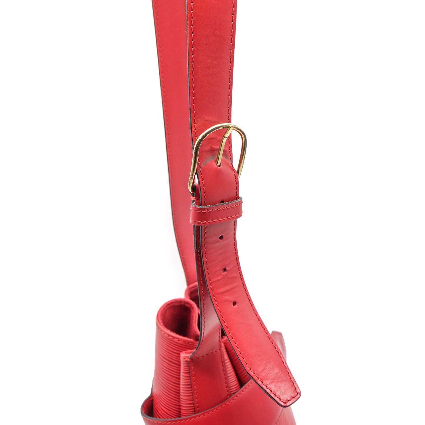 Petit Sac D'epaule Red Epi