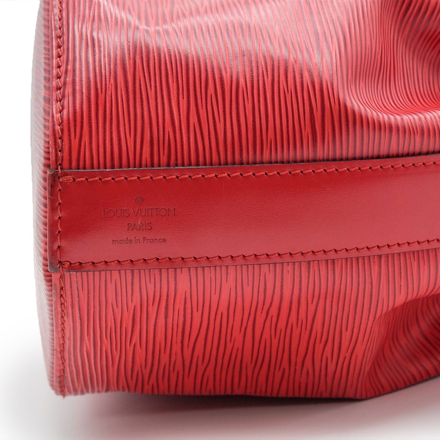 Petit Sac D'epaule Red Epi