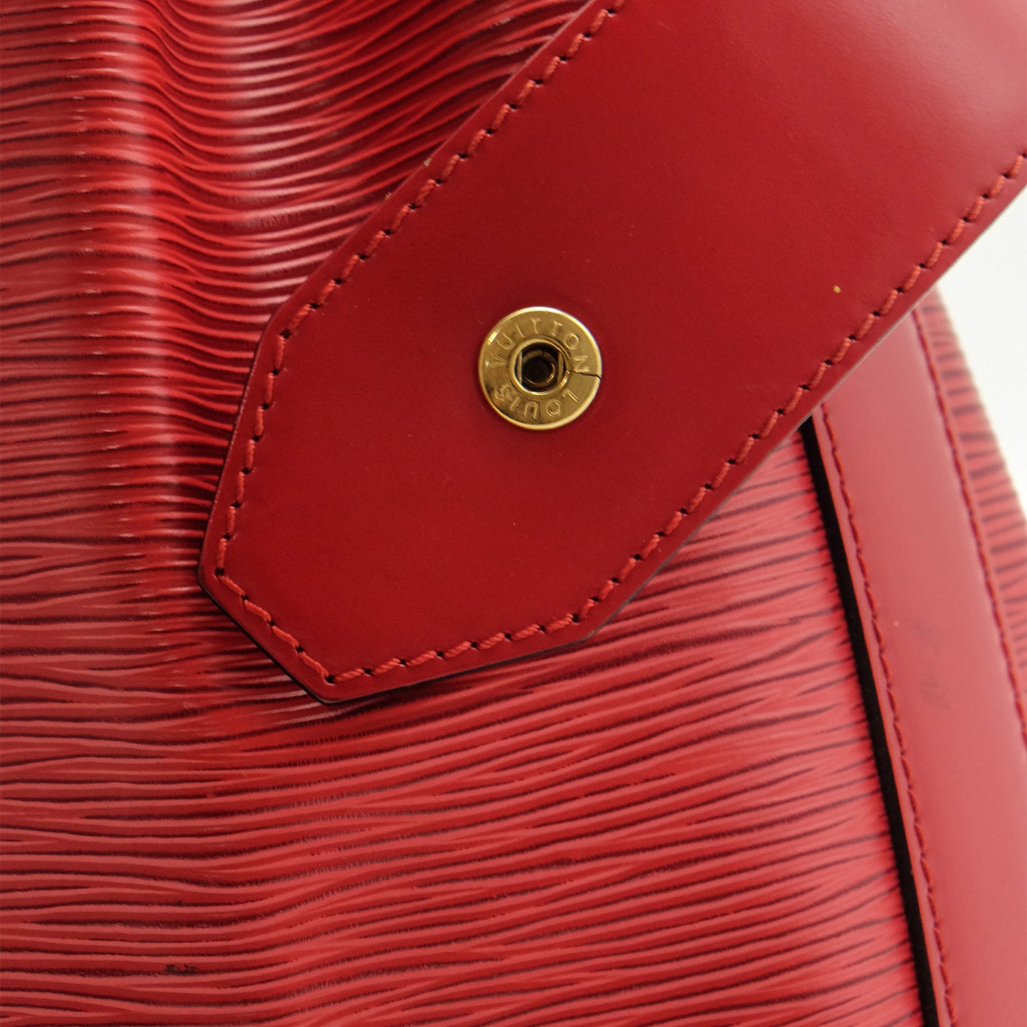 Petit Sac D'epaule Red Epi