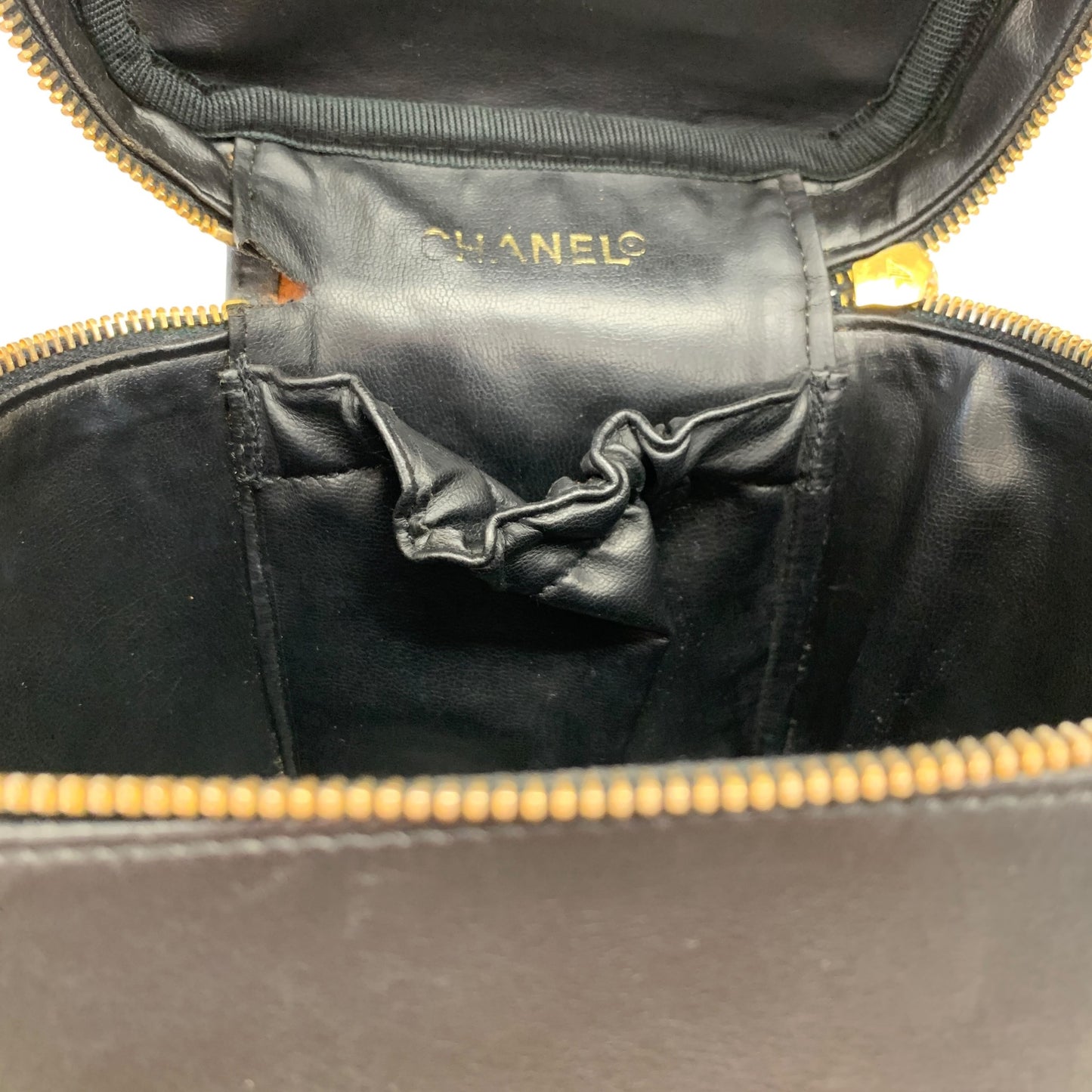 Bicolore Vertical Vanity Bag