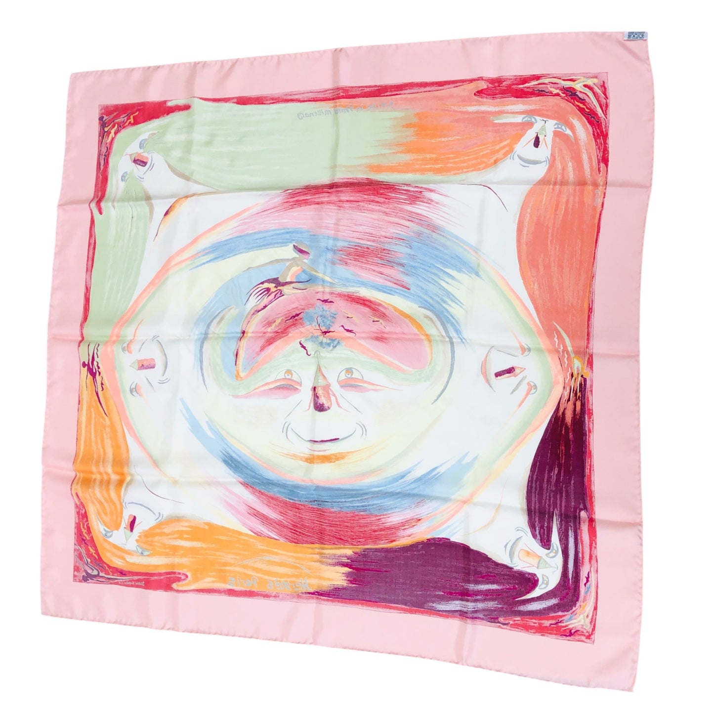 Smiles in Third Millenary Silk Carre 90