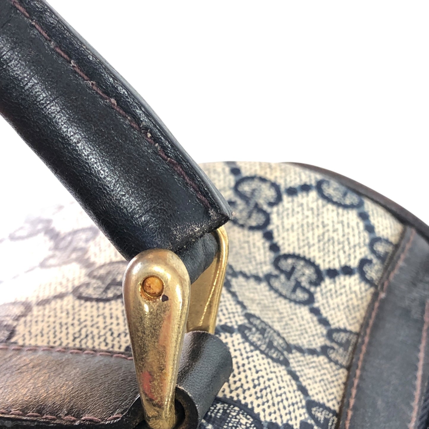 GG Supreme Sherry Boston Bag
