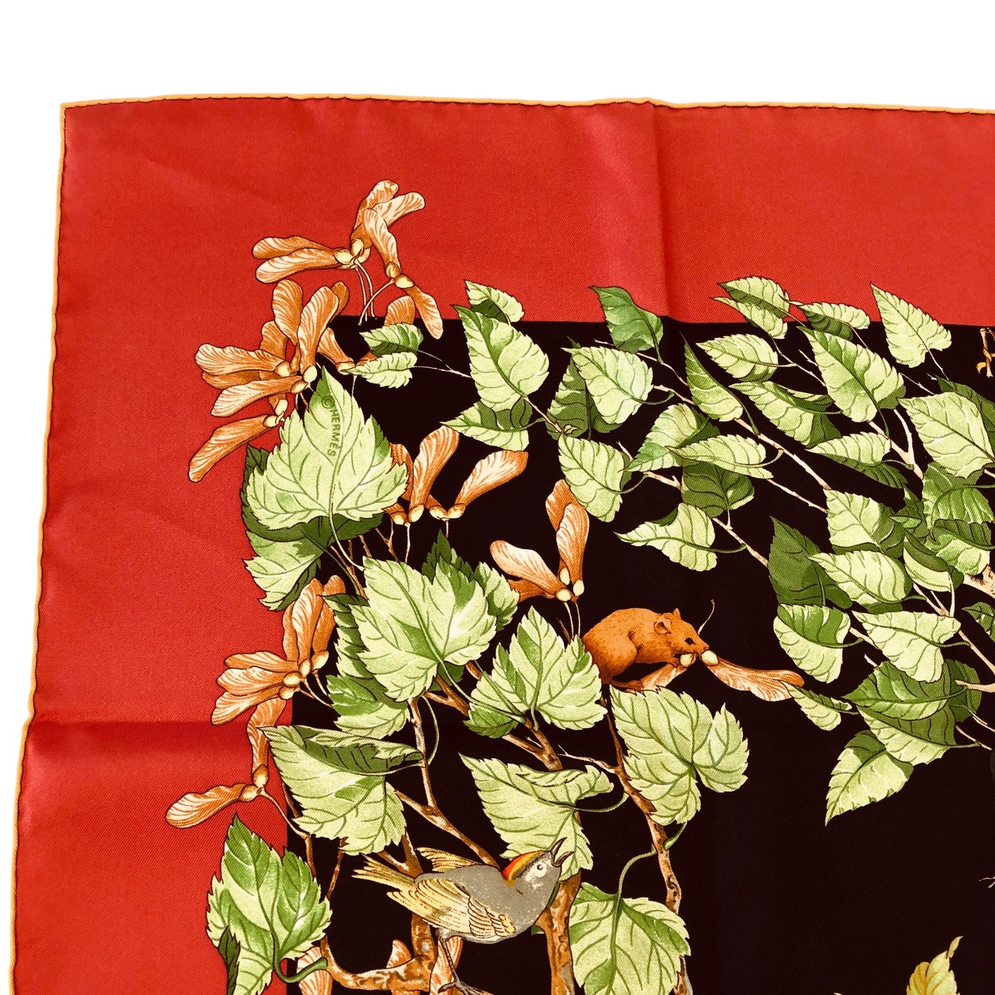 Au Coeur des Bois Silk Carre 90