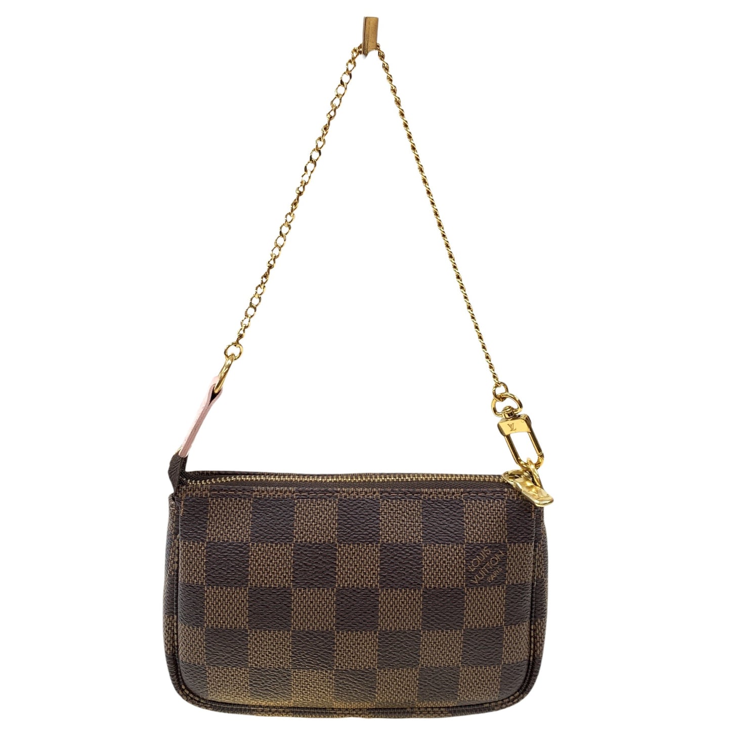 Damier Ebene Illustre Vivienne Mini Chain Pochette Accessoires