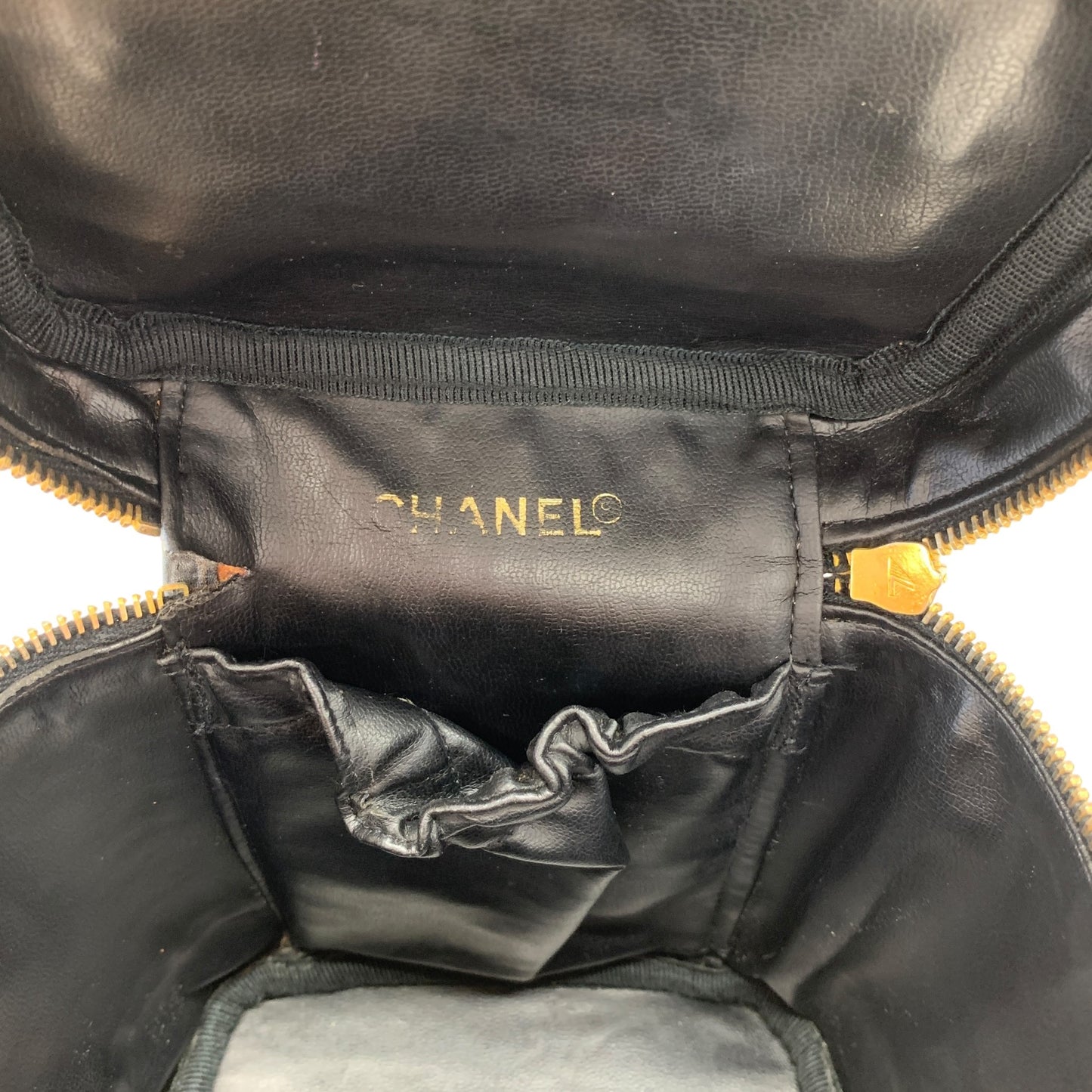 Bicolore Vertical Vanity Bag