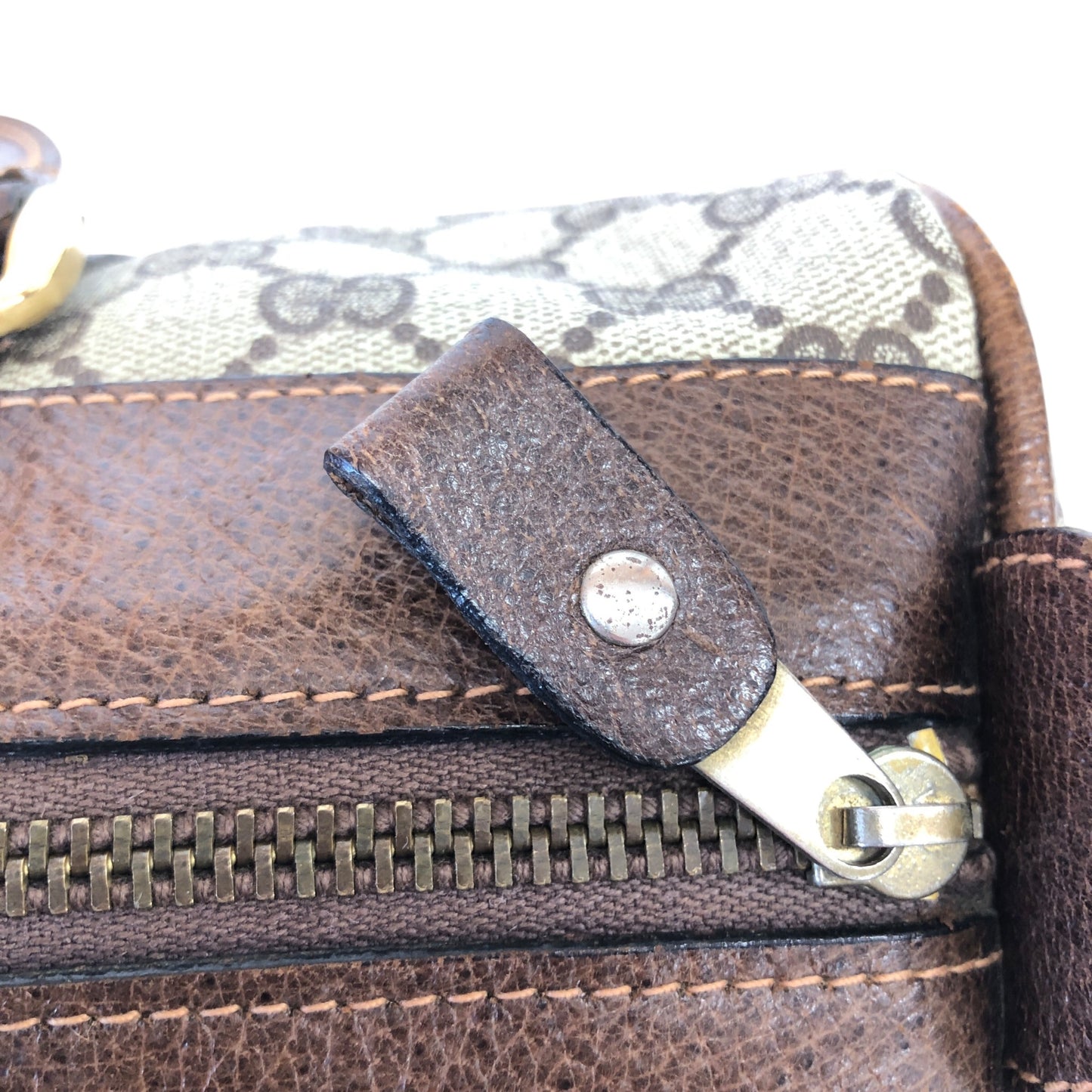 GG Supreme Sherry Boston Bag