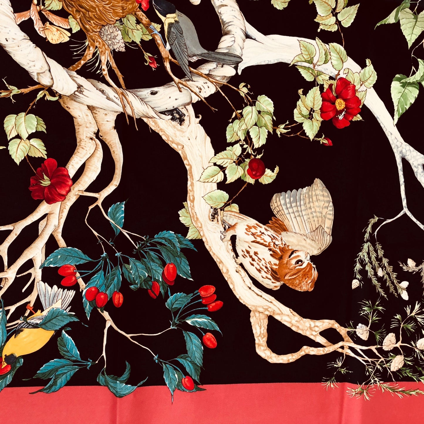 Au Coeur des Bois Silk Carre 90