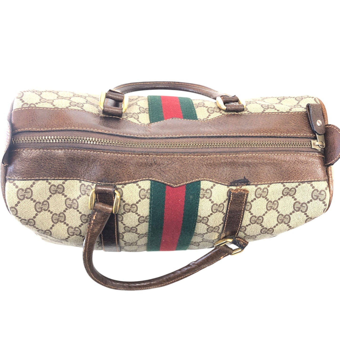 GG Supreme Sherry Boston Bag