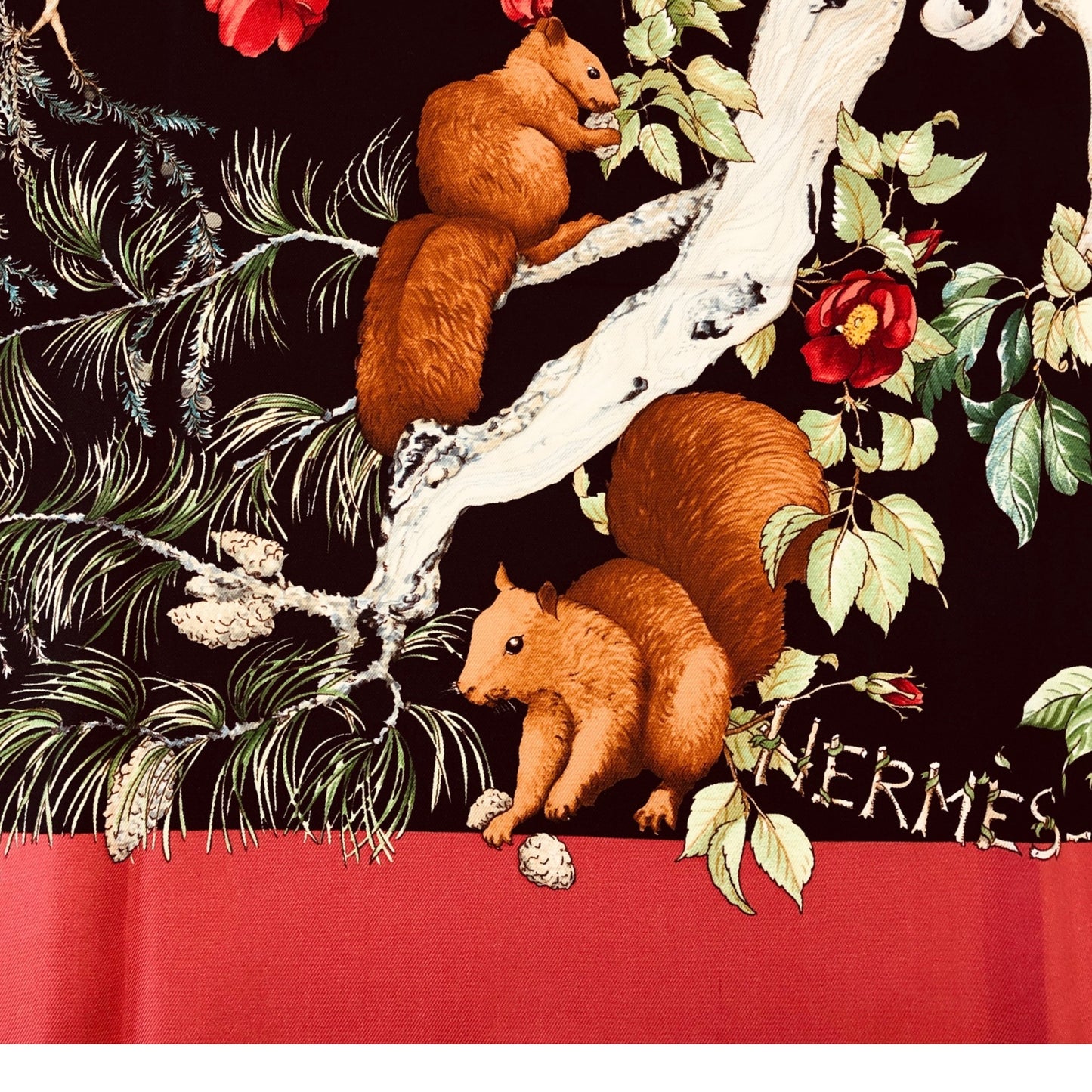 Au Coeur des Bois Silk Carre 90