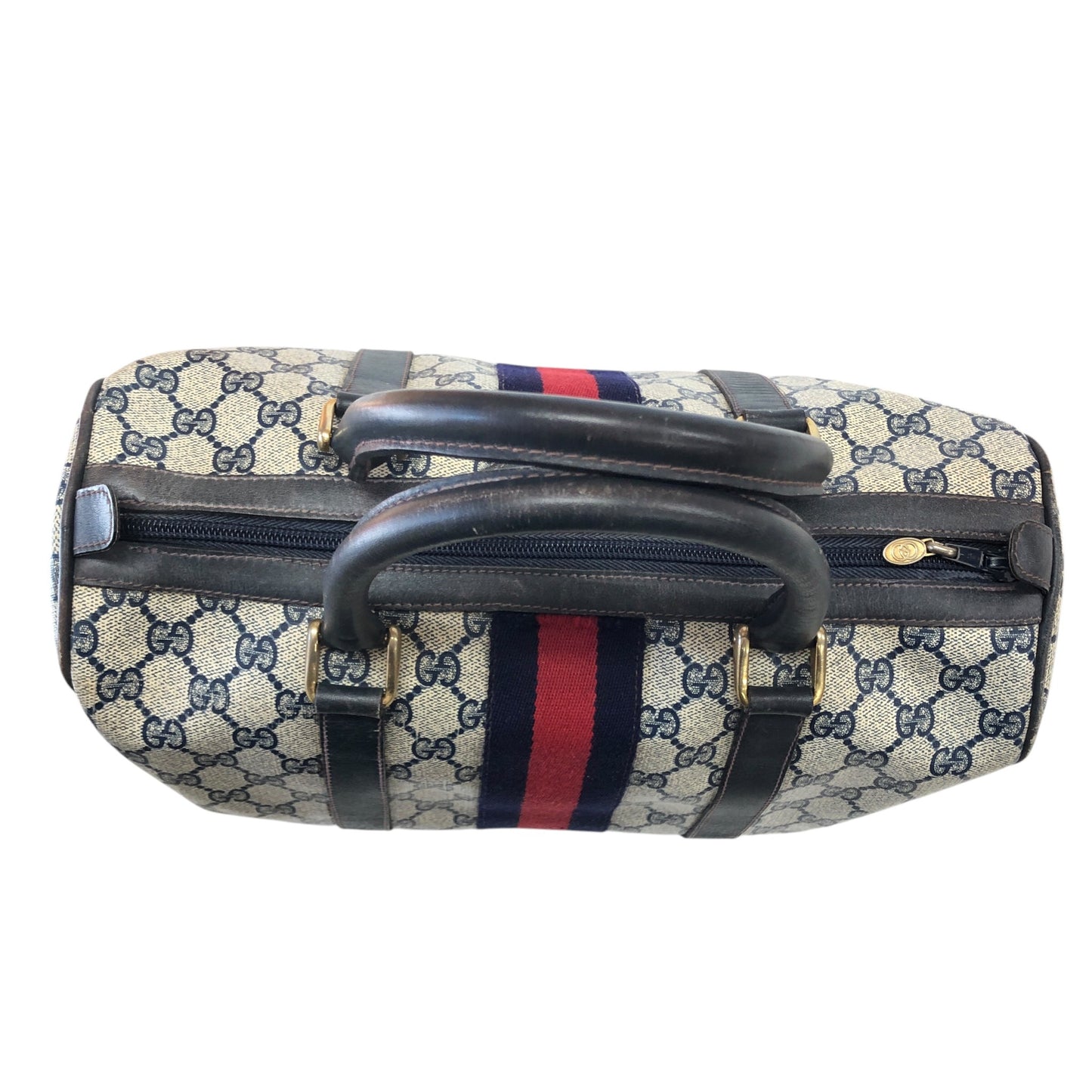 GG Supreme Sherry Boston Bag