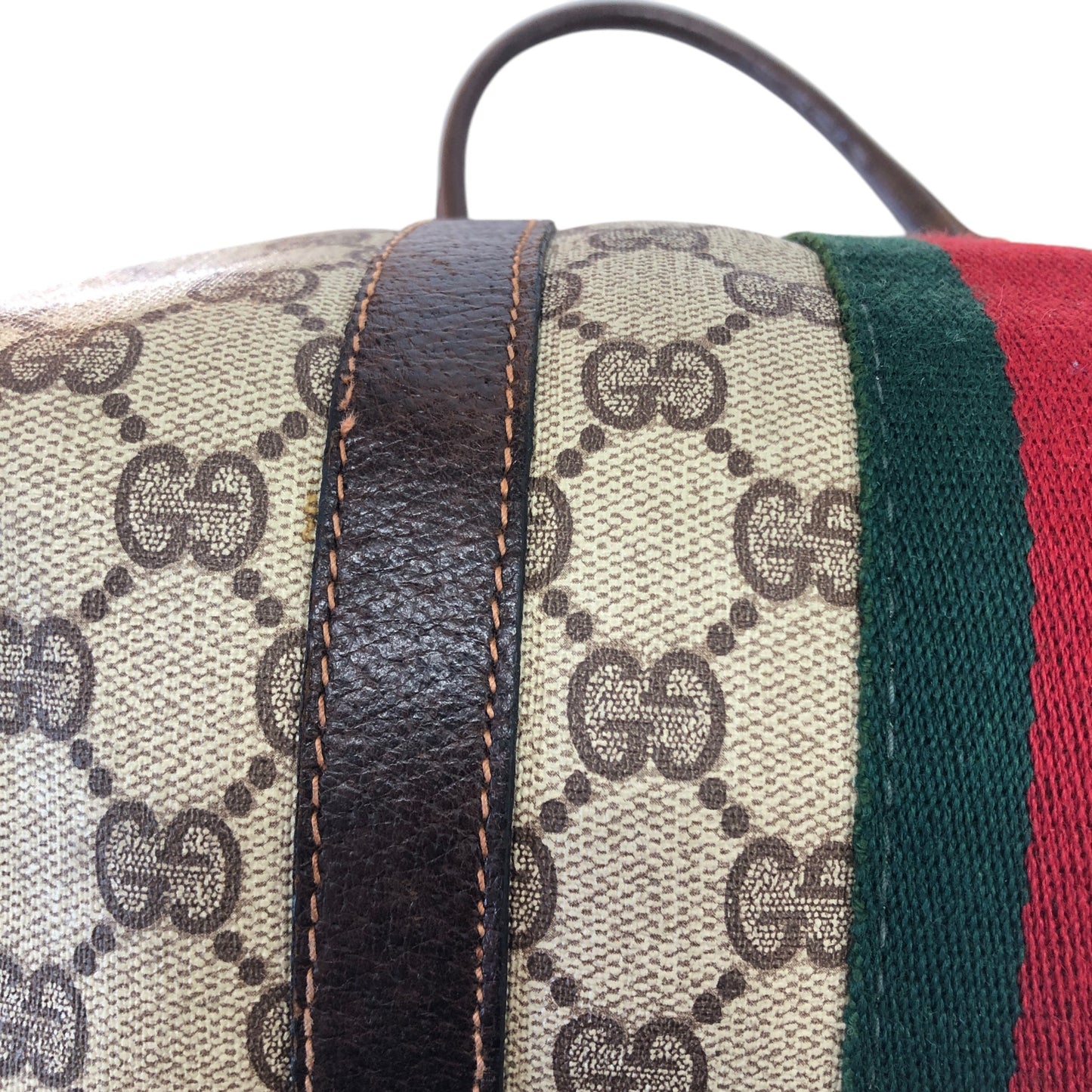 GG Supreme Sherry Boston Bag