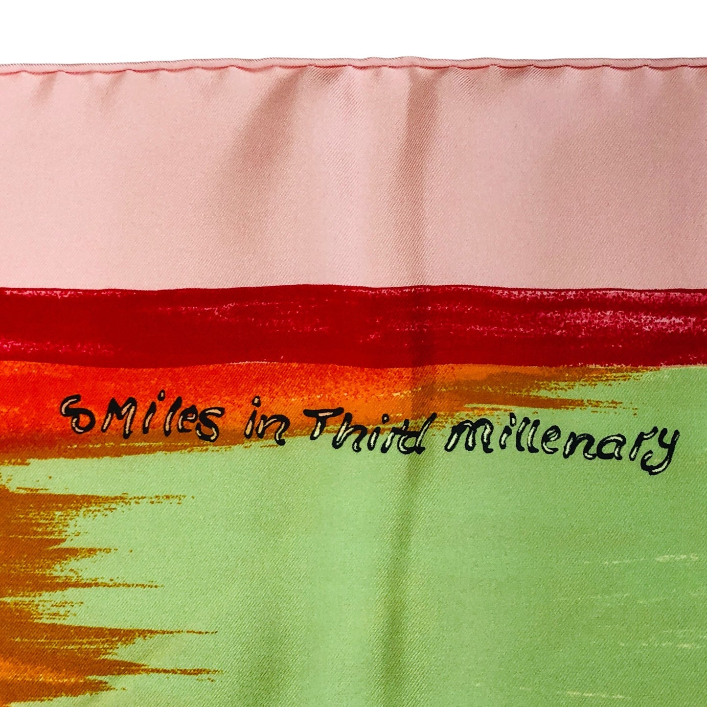 Smiles in Third Millenary Silk Carre 90