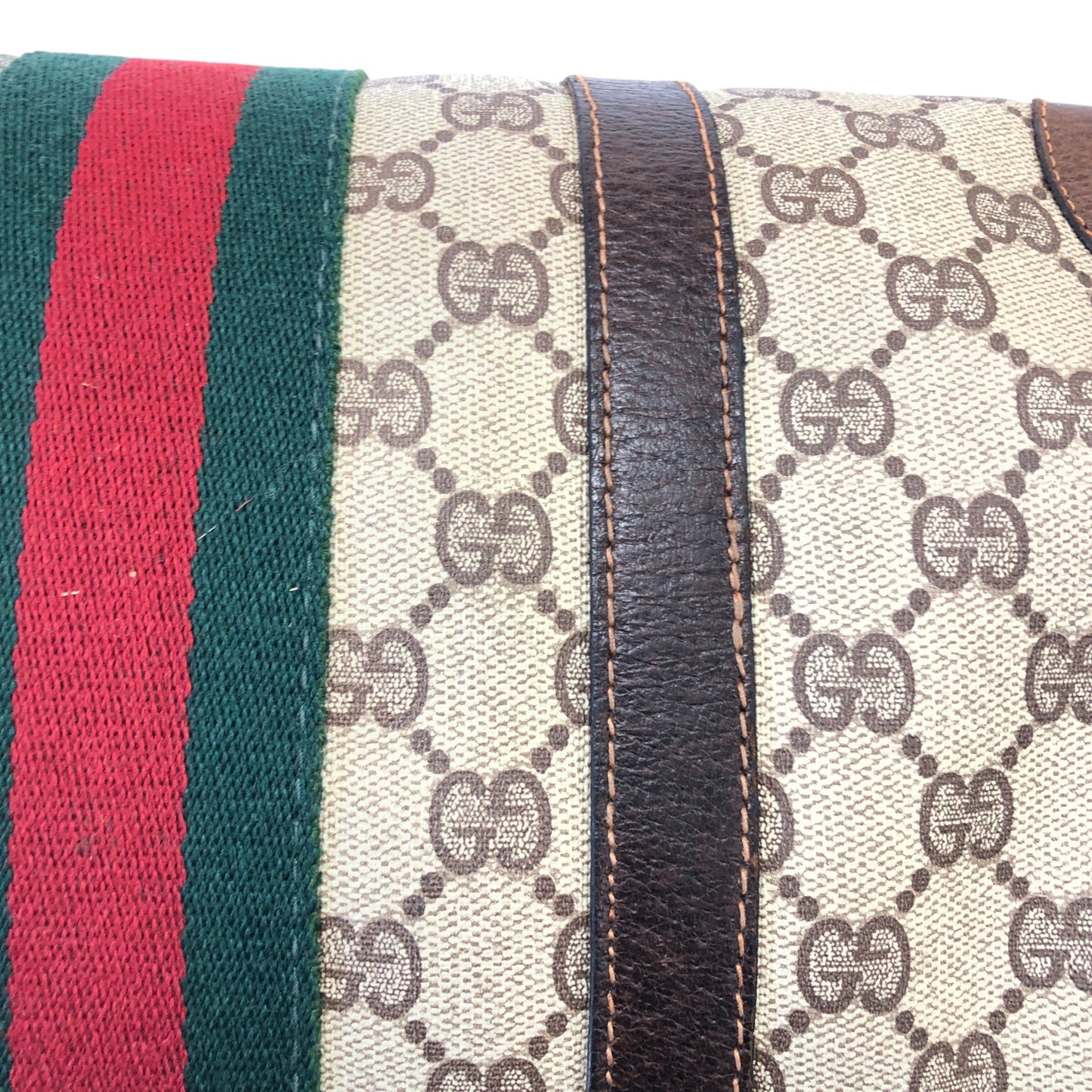 GG Supreme Sherry Boston Bag