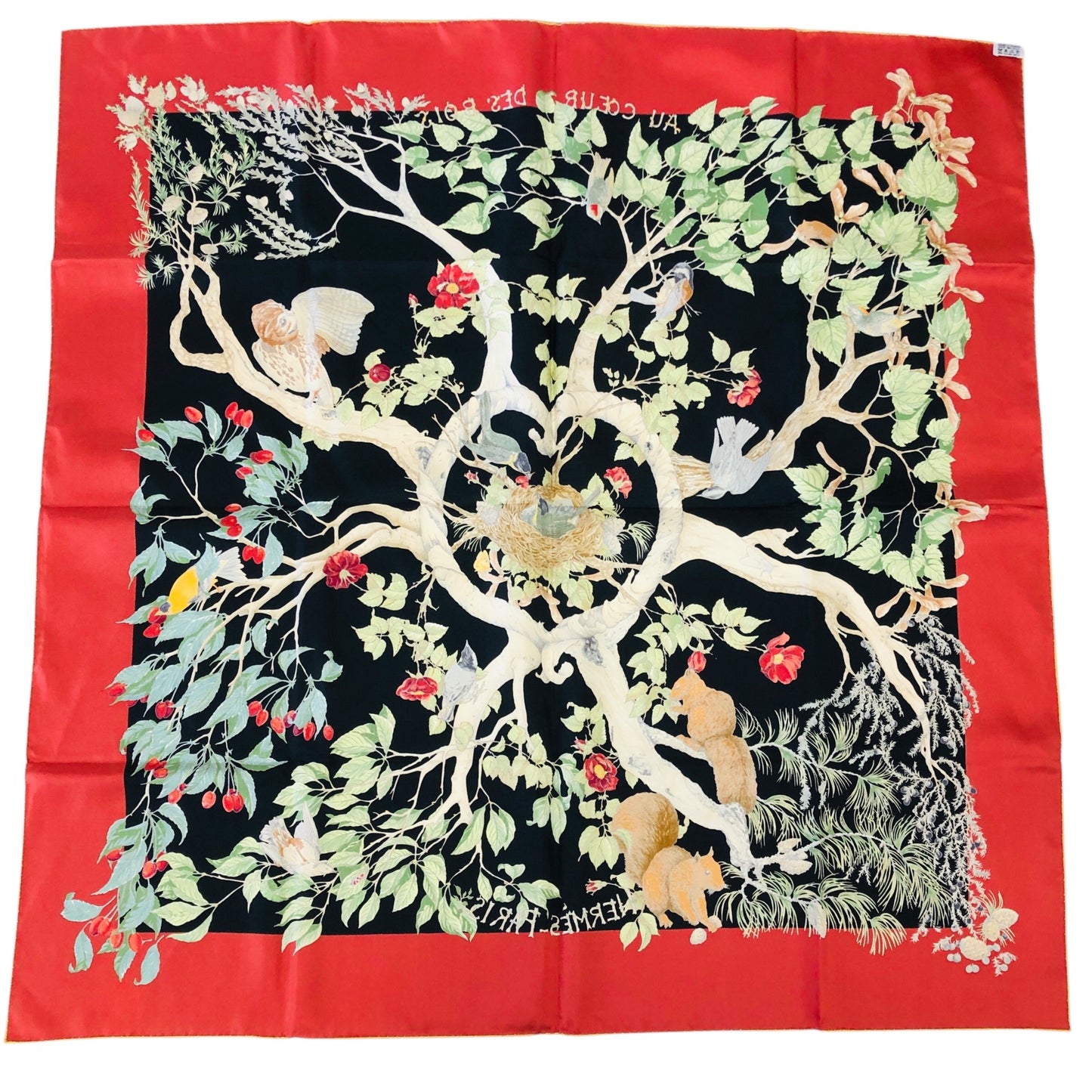 Au Coeur des Bois Silk Carre 90
