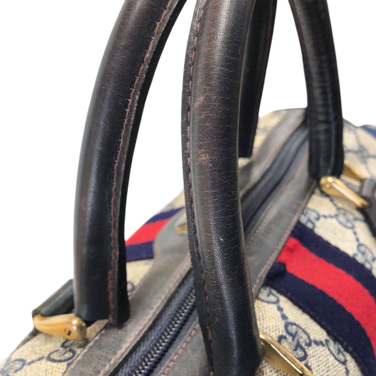 GG Supreme Sherry Boston Bag