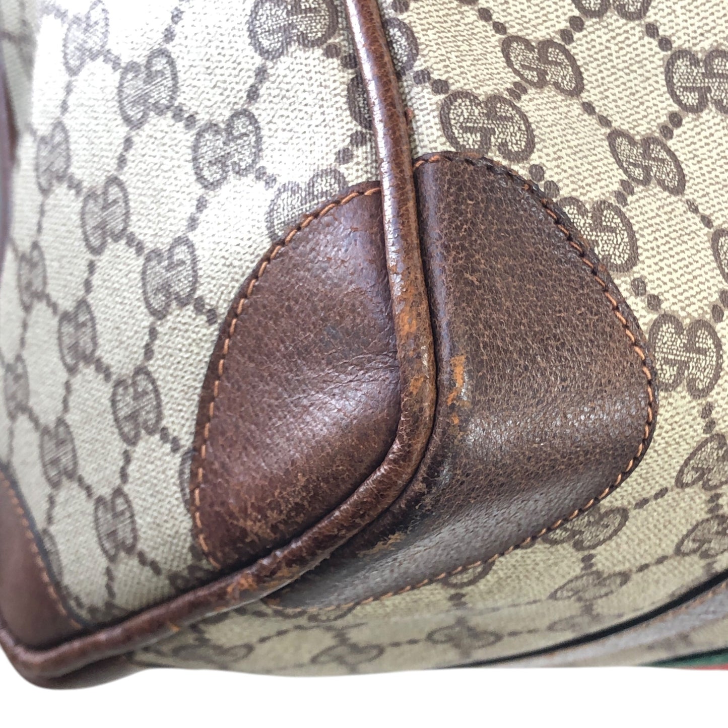 GG Supreme Sherry Boston Bag