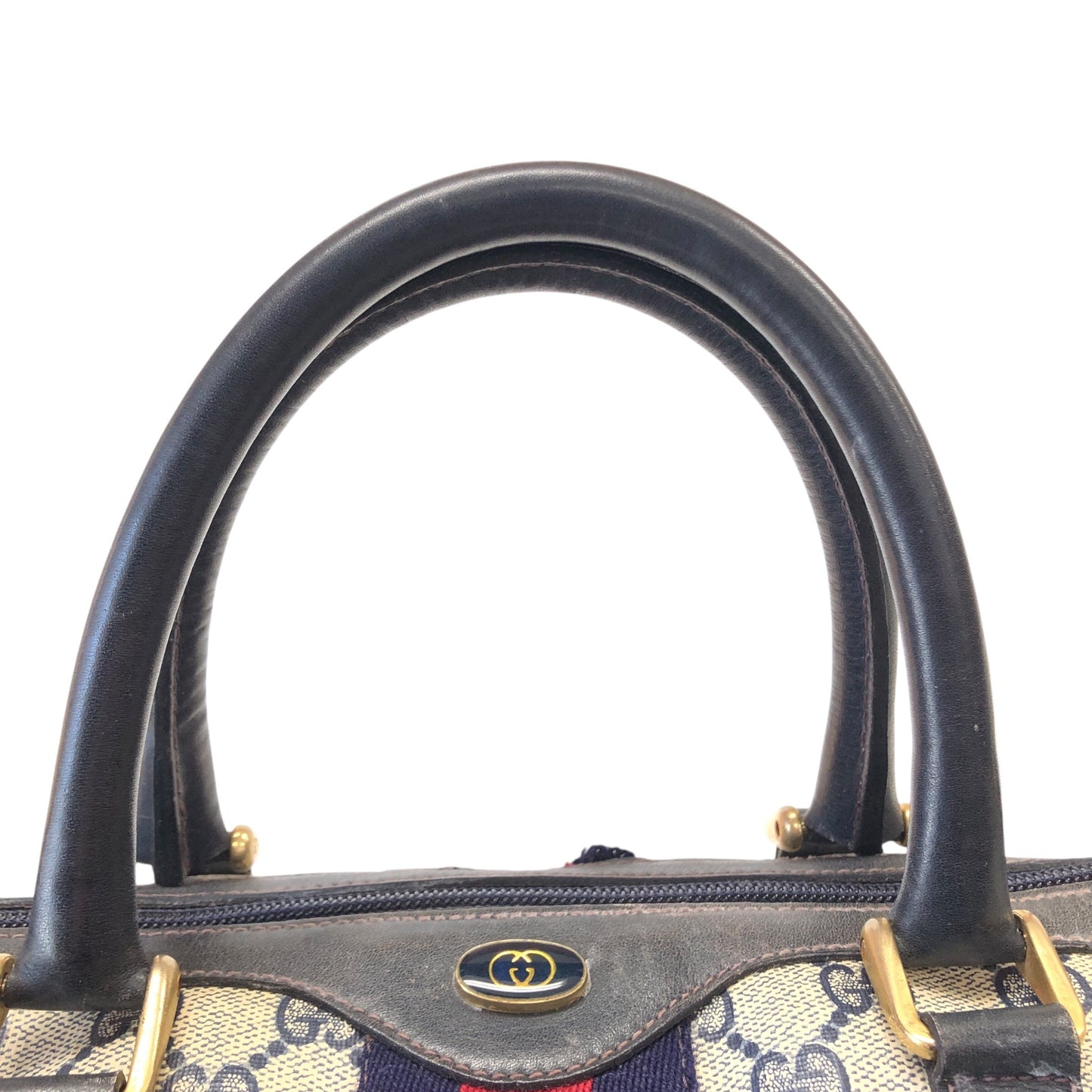 GG Supreme Sherry Boston Bag