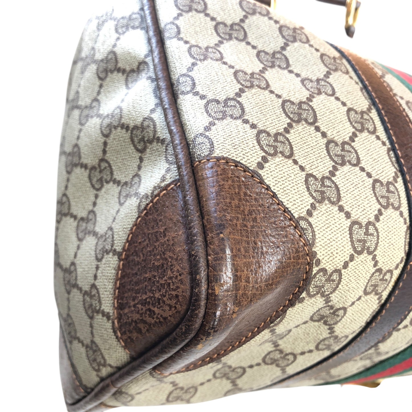 GG Supreme Sherry Boston Bag