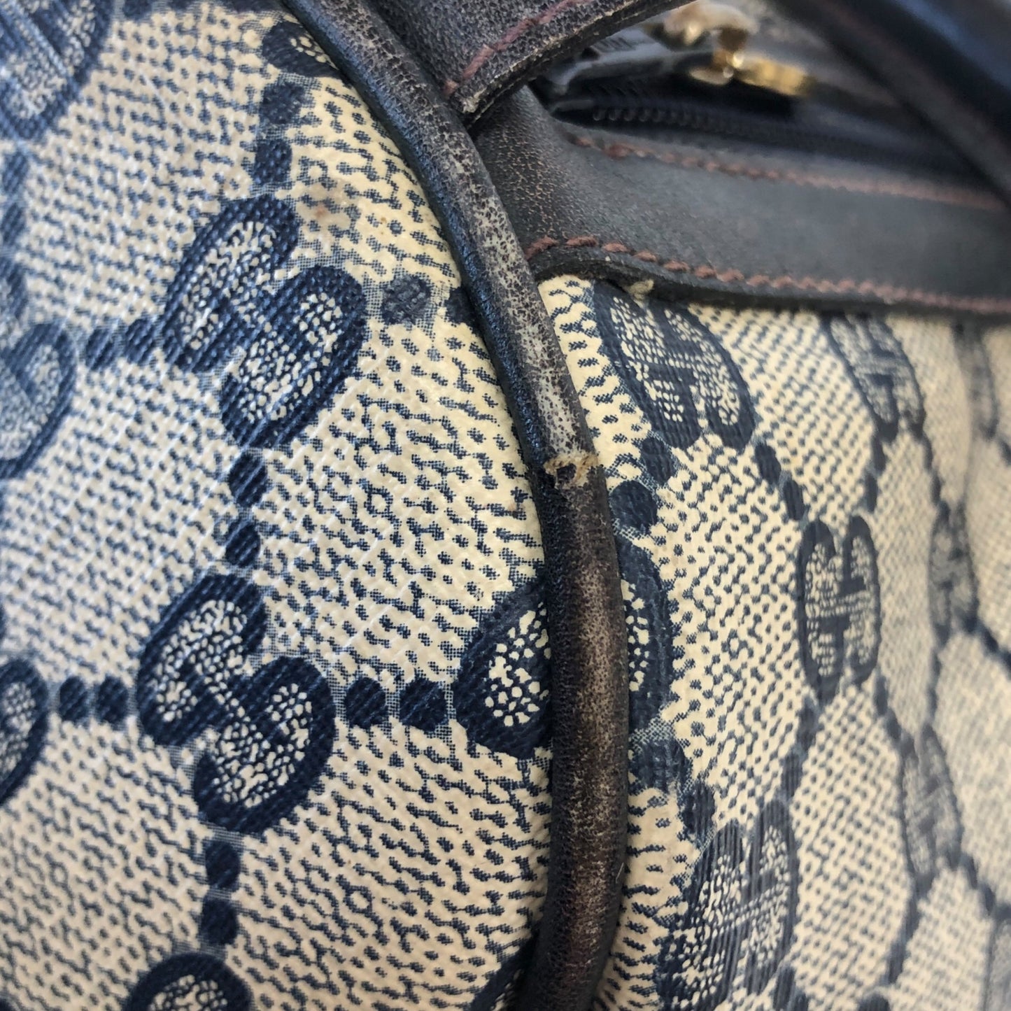 GG Supreme Sherry Boston Bag