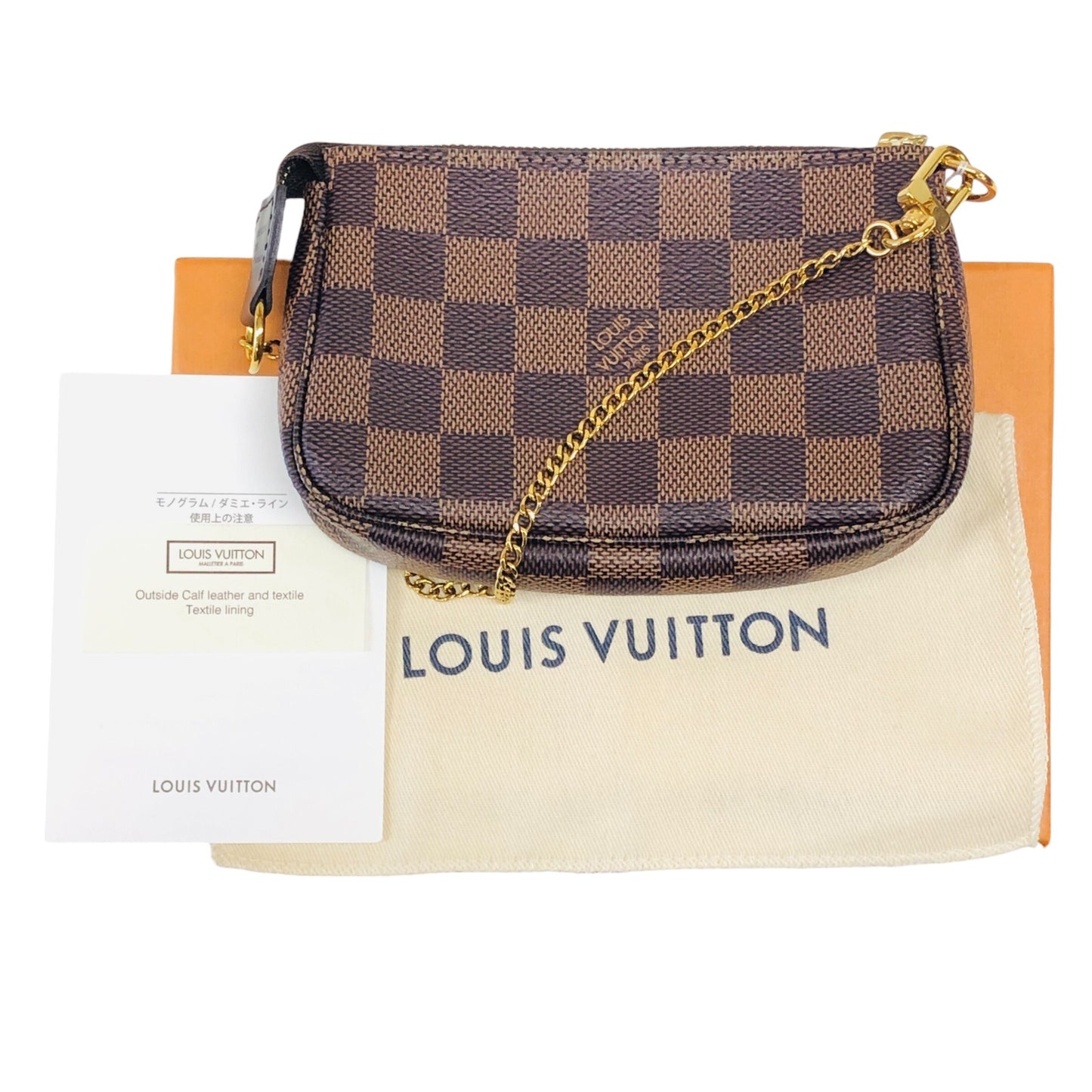 Damier Ebene Mini Pochette Accessoires