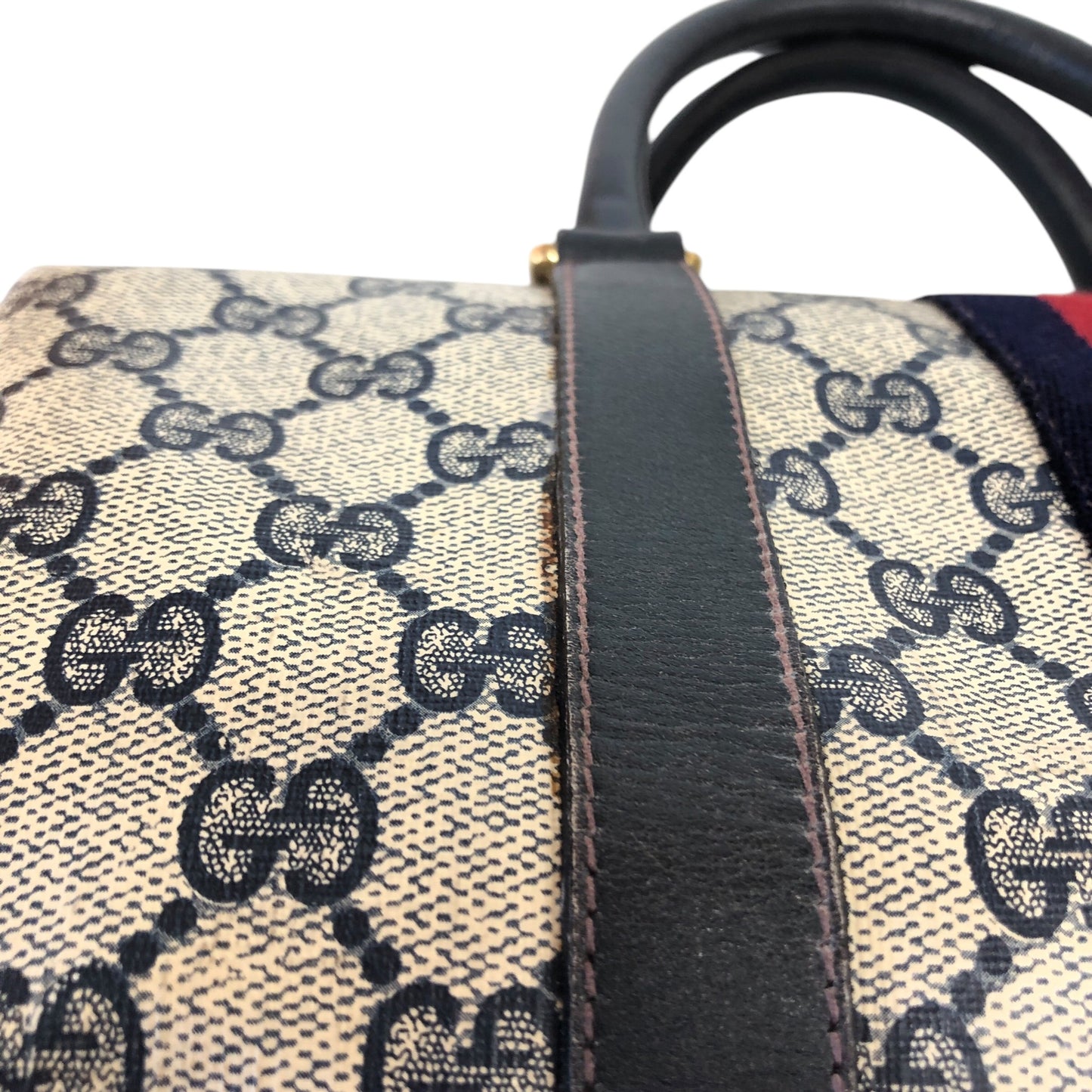GG Supreme Sherry Boston Bag
