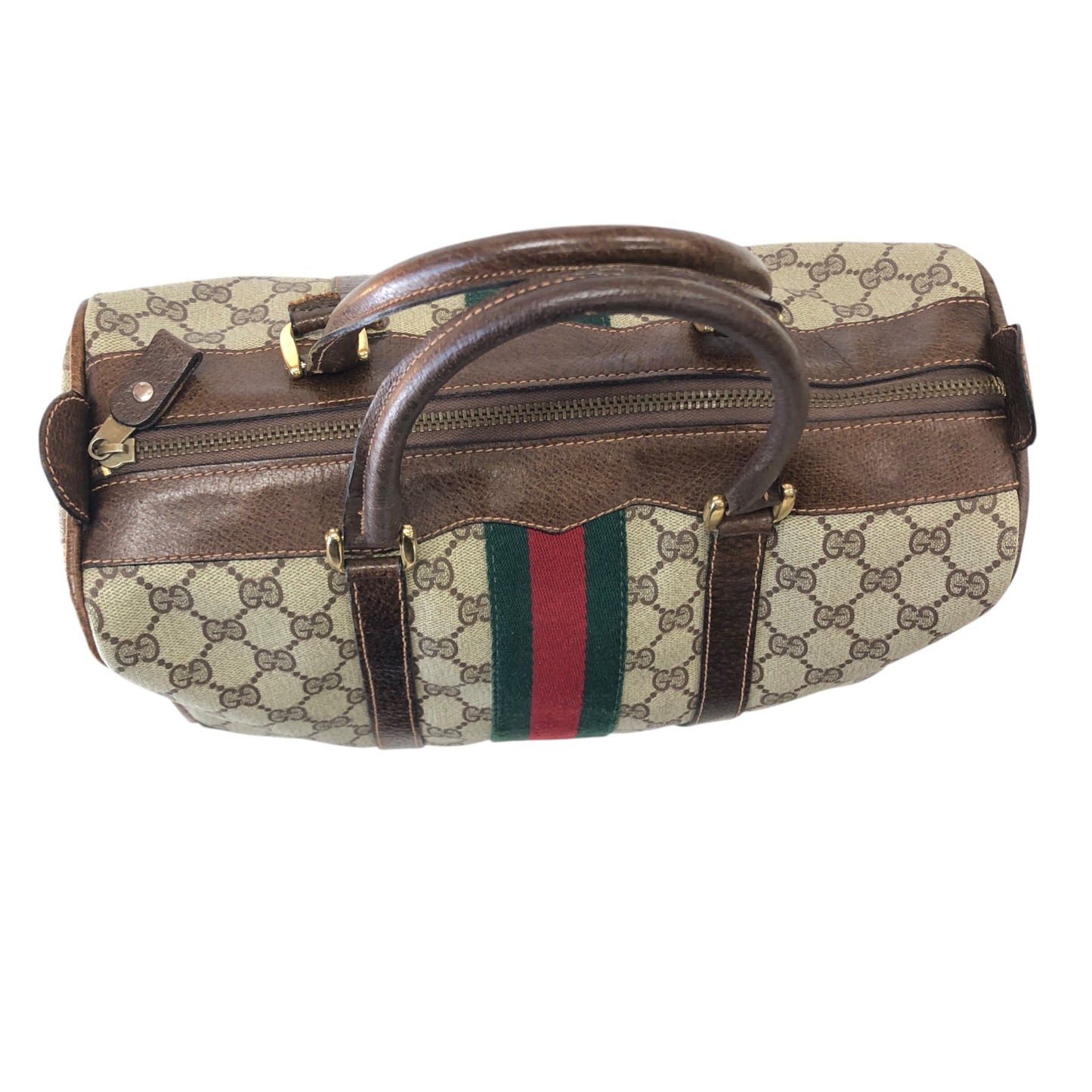 GG Supreme Sherry Boston Bag