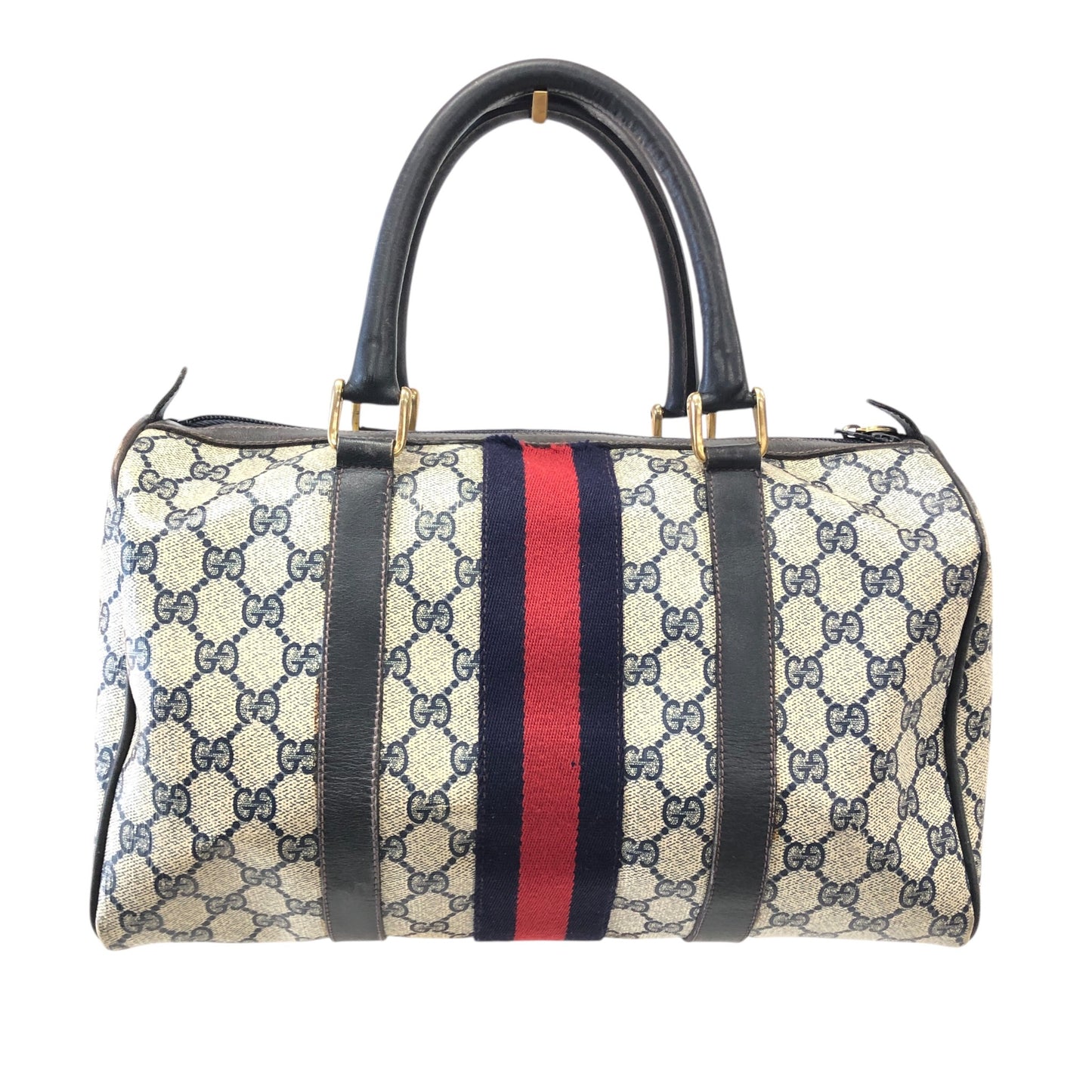 GG Supreme Sherry Boston Bag