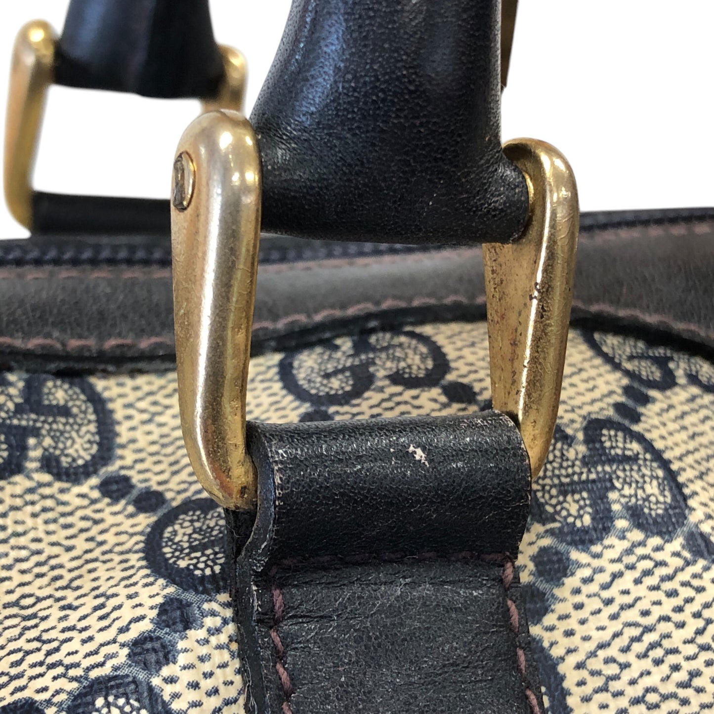 GG Supreme Sherry Boston Bag