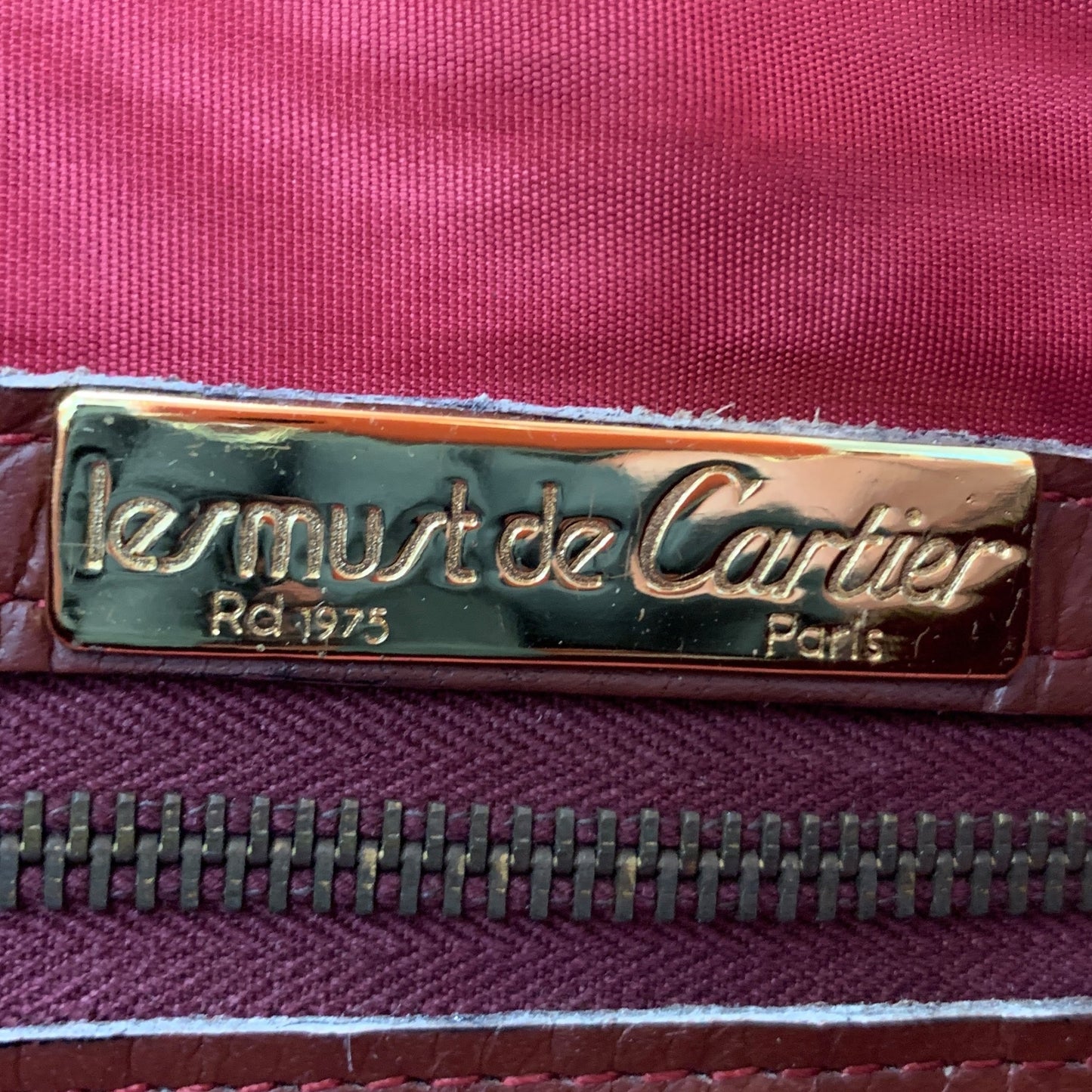 Must de Cartier Mini Boston Bag