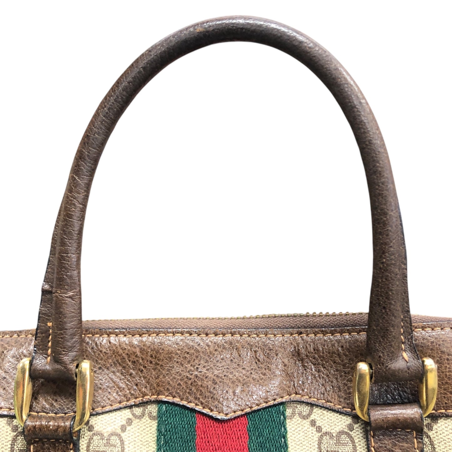 GG Supreme Sherry Boston Bag