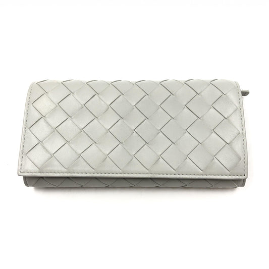 Bottega Veneta Intrecciato Large Flap Wallet